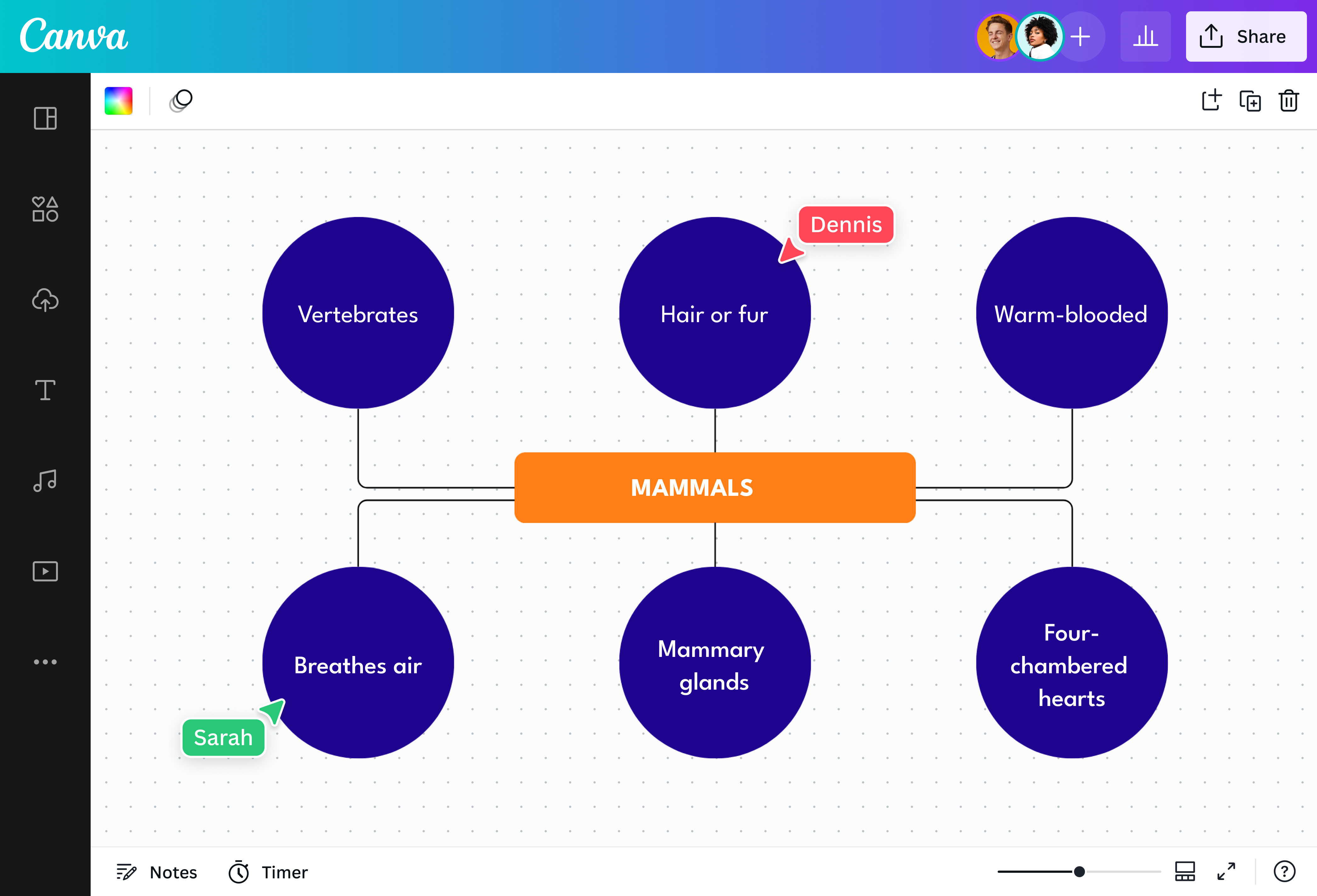 Free Online Bubble Map Maker and Examples | Canva