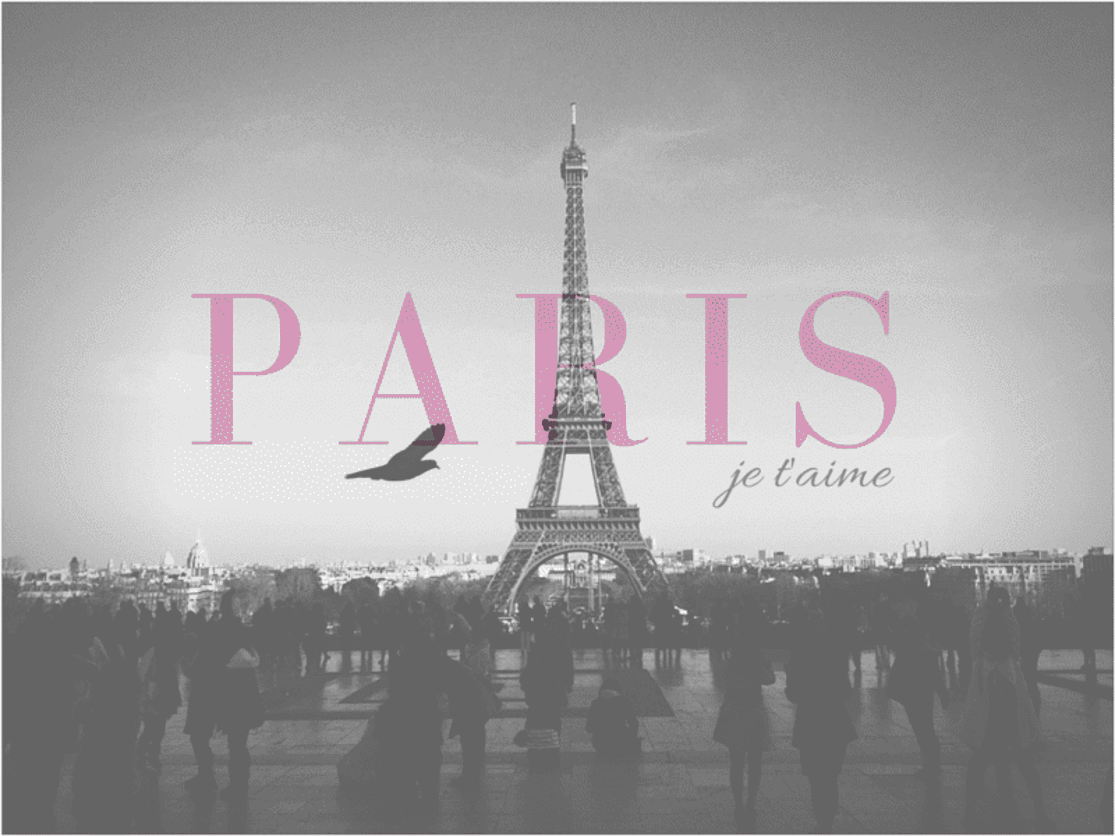 Imagen transparente de París