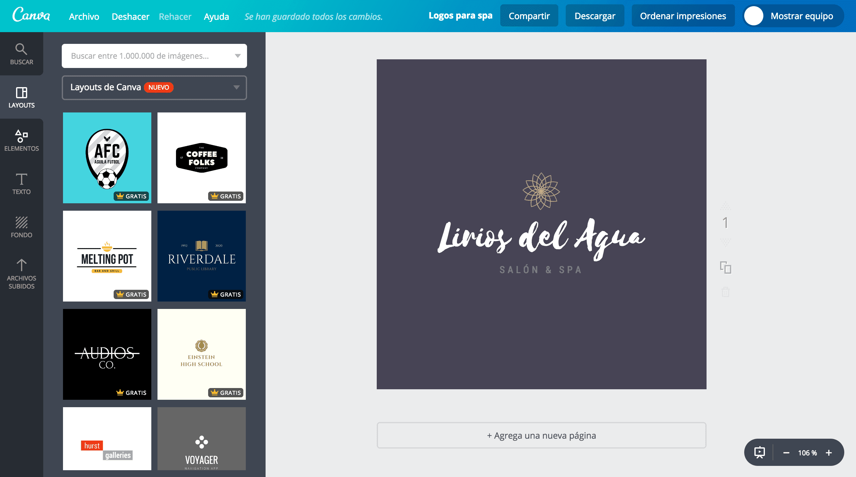 Logos para spa