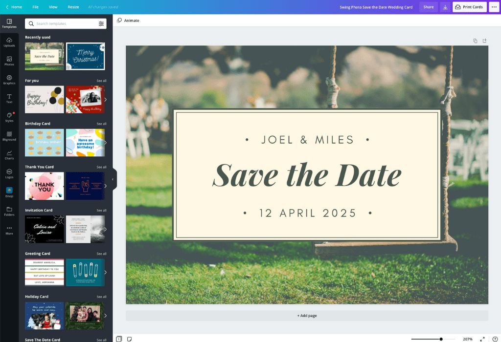 Cómo hacer tarjetas save the date con Canva
