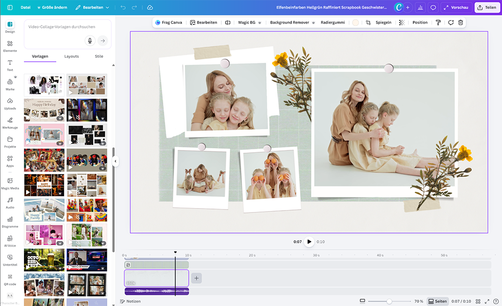 Video Collage erstellen Video Collage erstellen