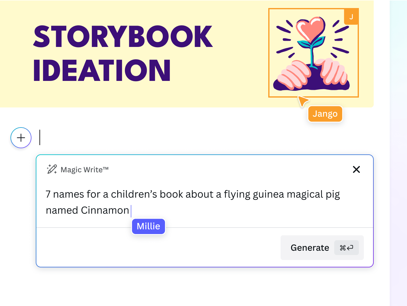 Preview of Name Generator - a safe and creative AI-powered name generation tool
