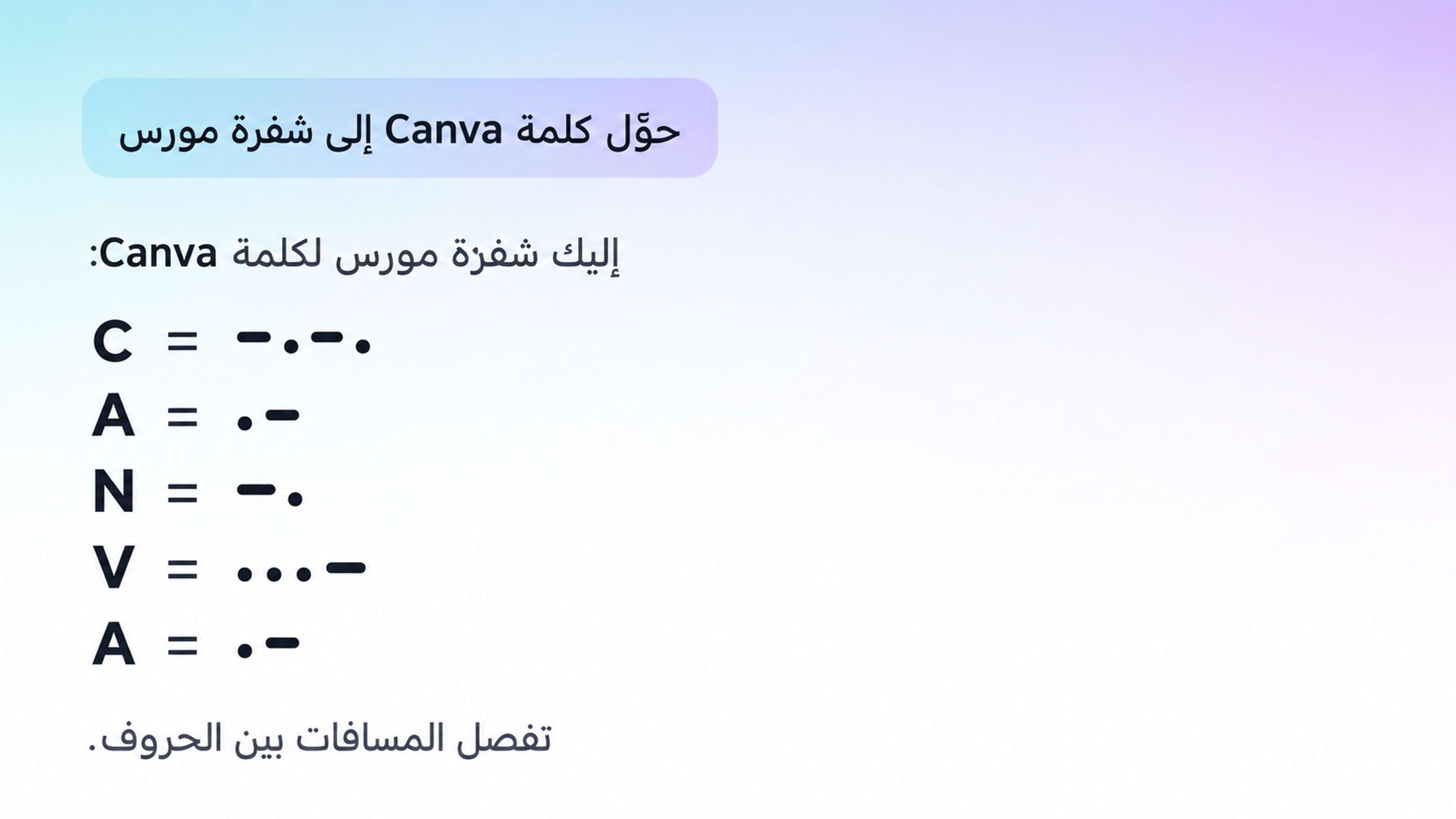 مترجم شفرة مورس