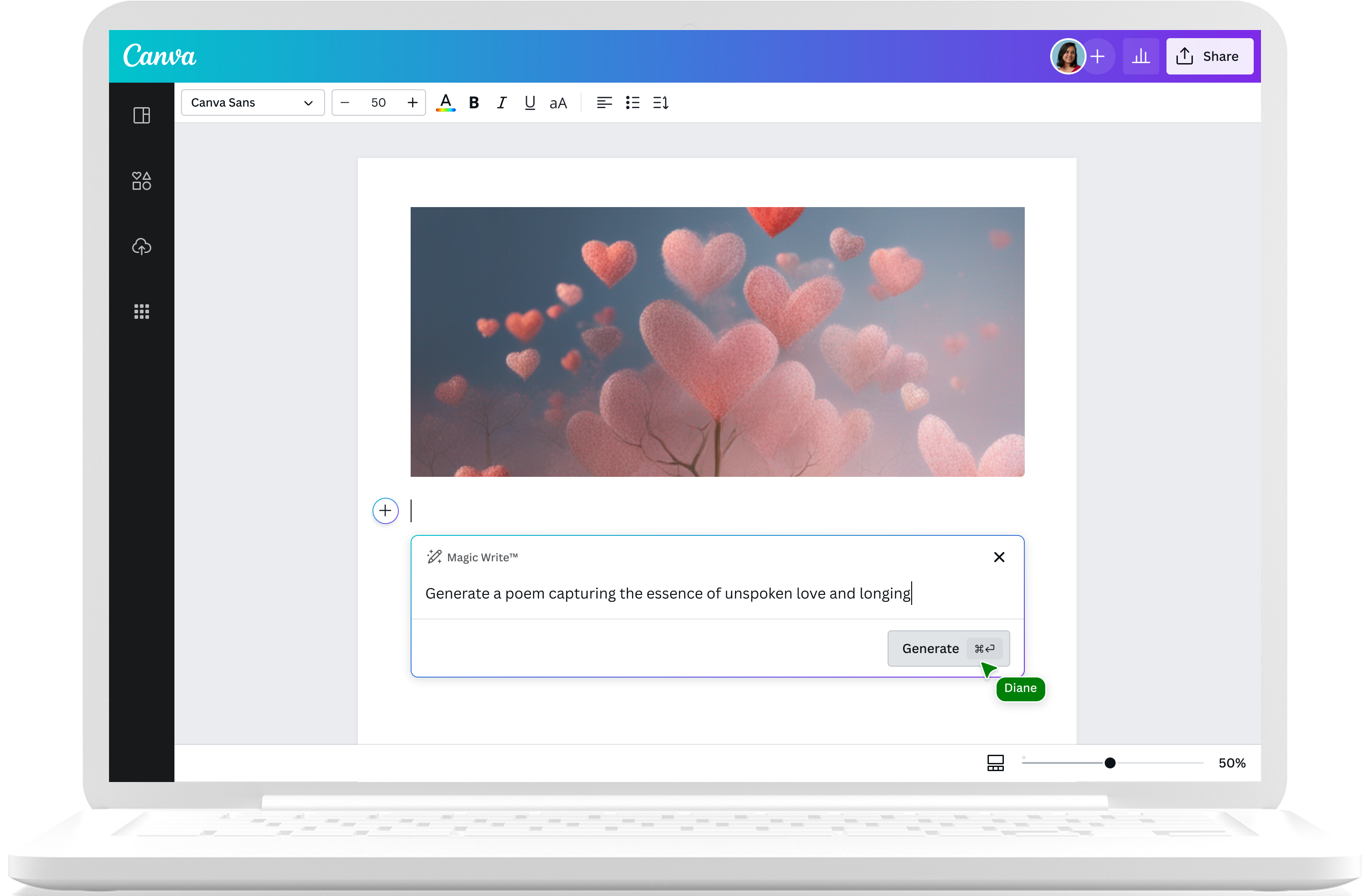 How to use our poem generator