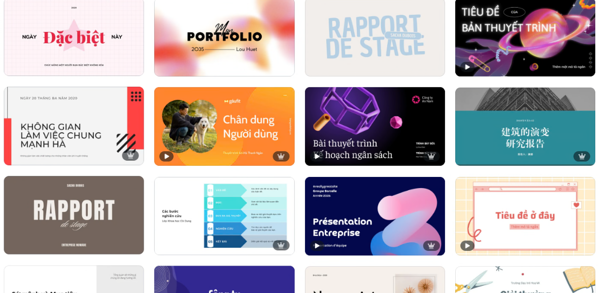 Phần mềm chỉnh sửa slide