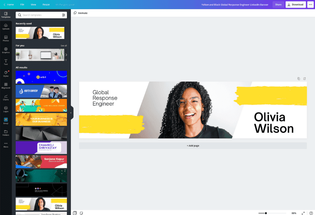 linkedin arka planı nasıl yapılır - Canva linkedin arka planı nasıl yapılır - Canva