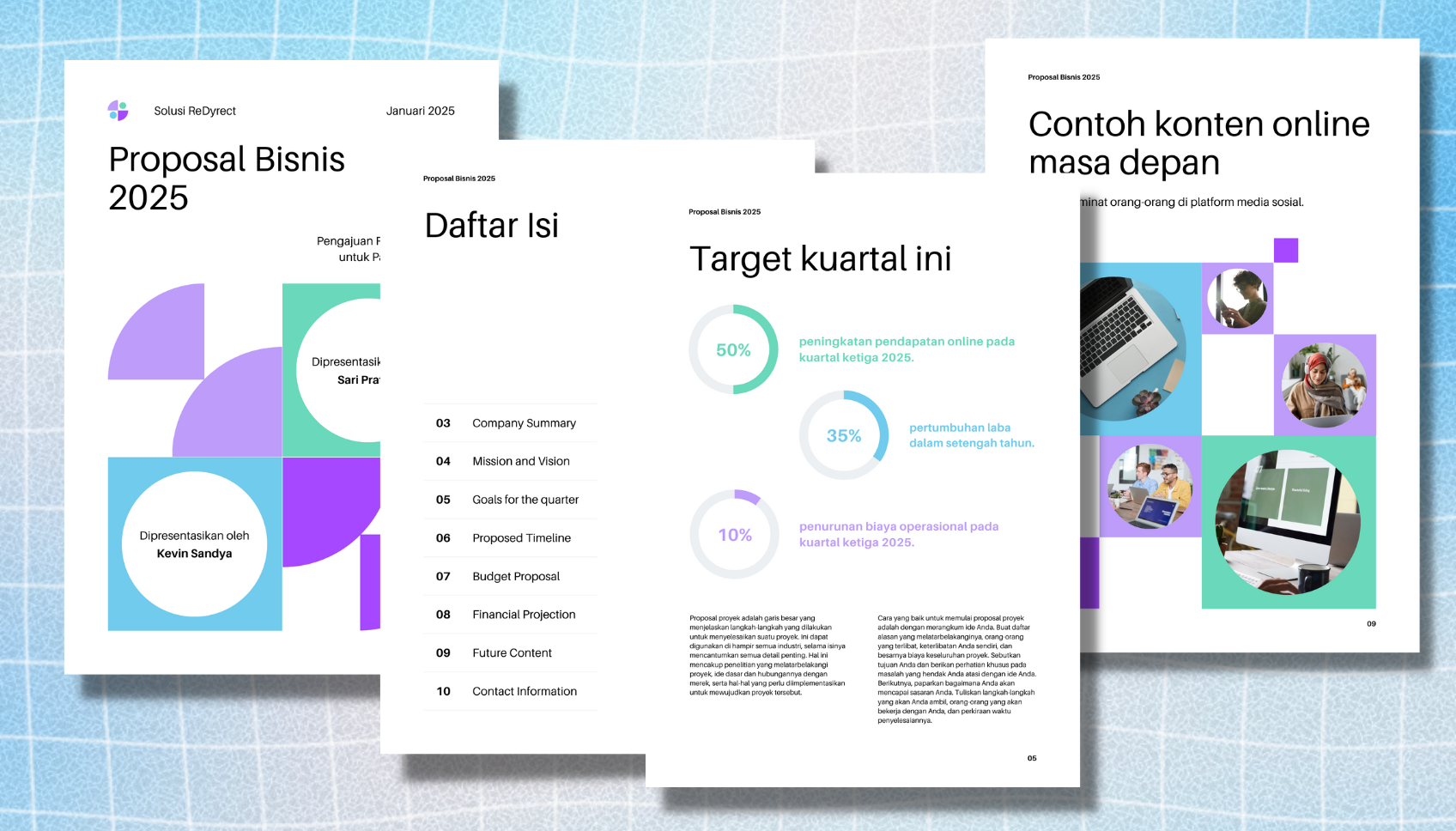Membuat proposal Membuat proposal