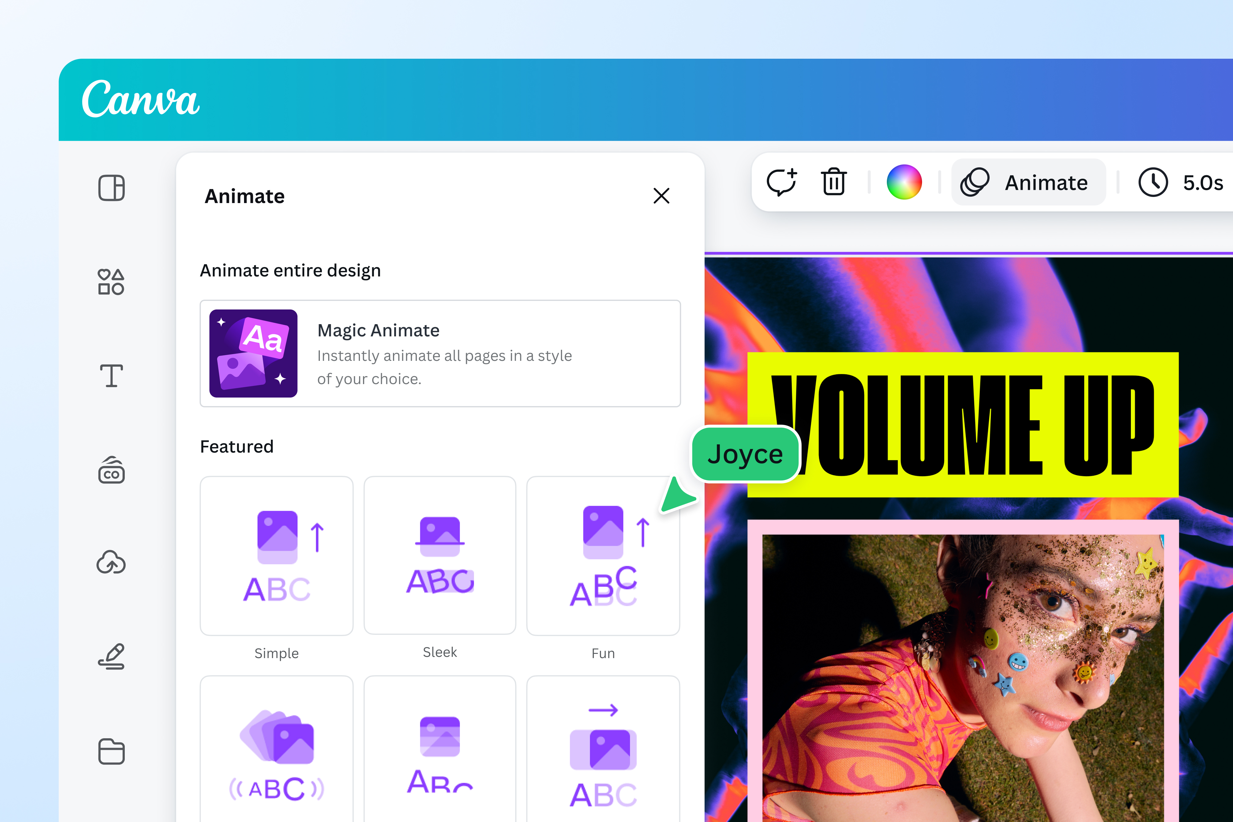 Use Magic Animate to improve your design