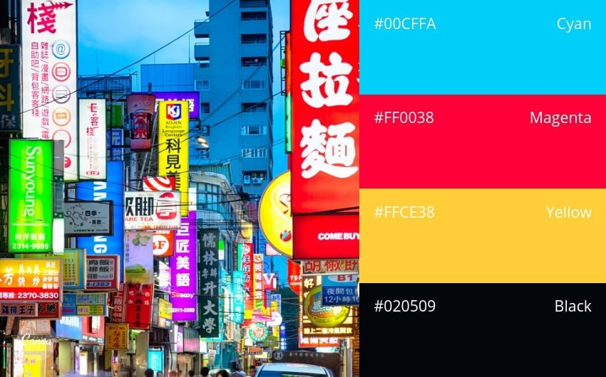 100 color combination ideas and examples | Canva