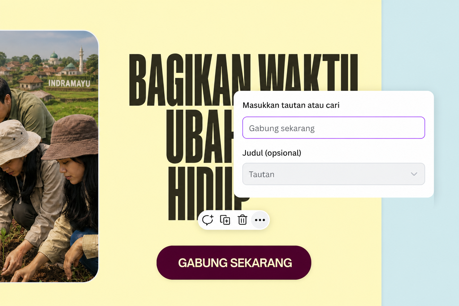 Fitur URL Shortener dari Canva