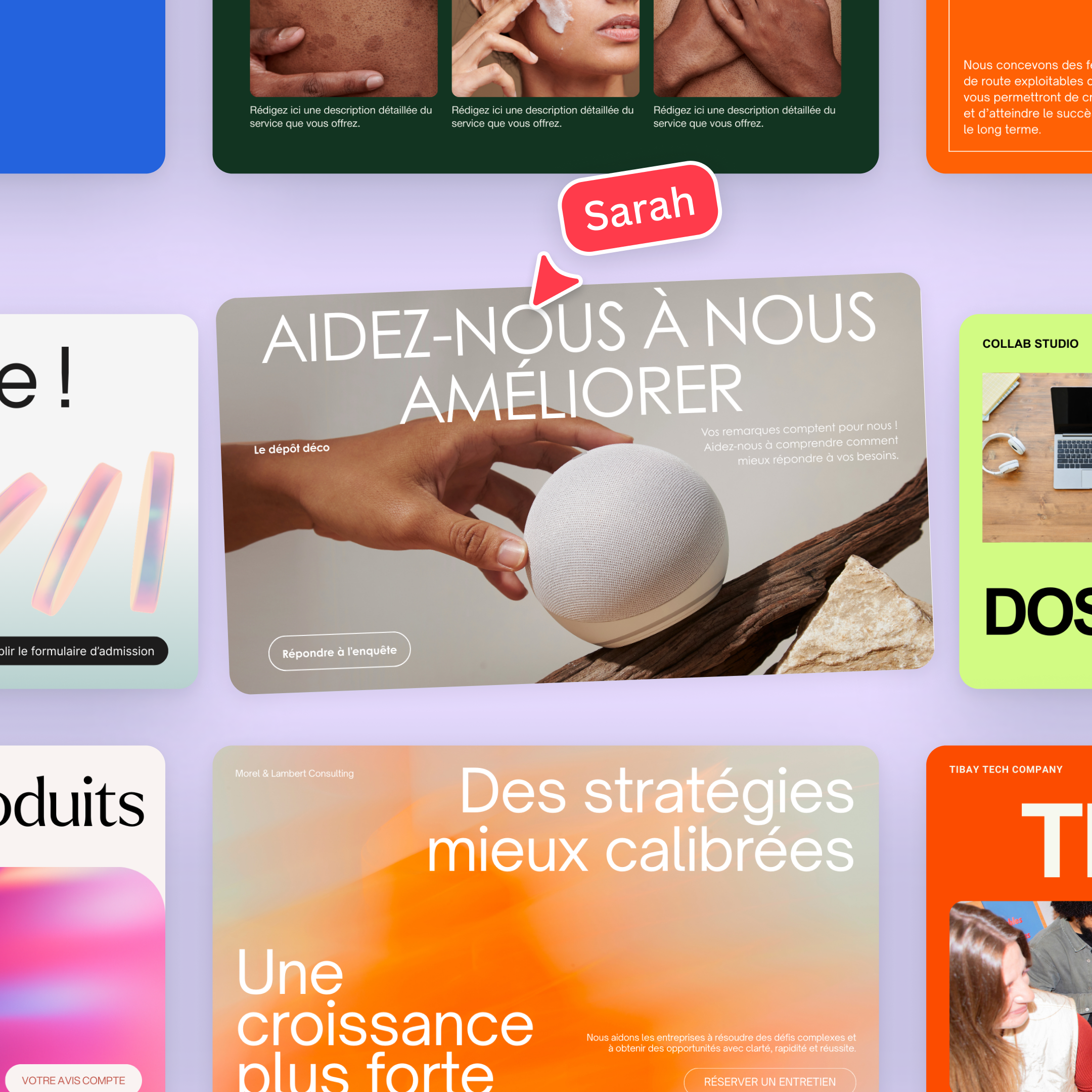 Des milliers de modèles gratuits