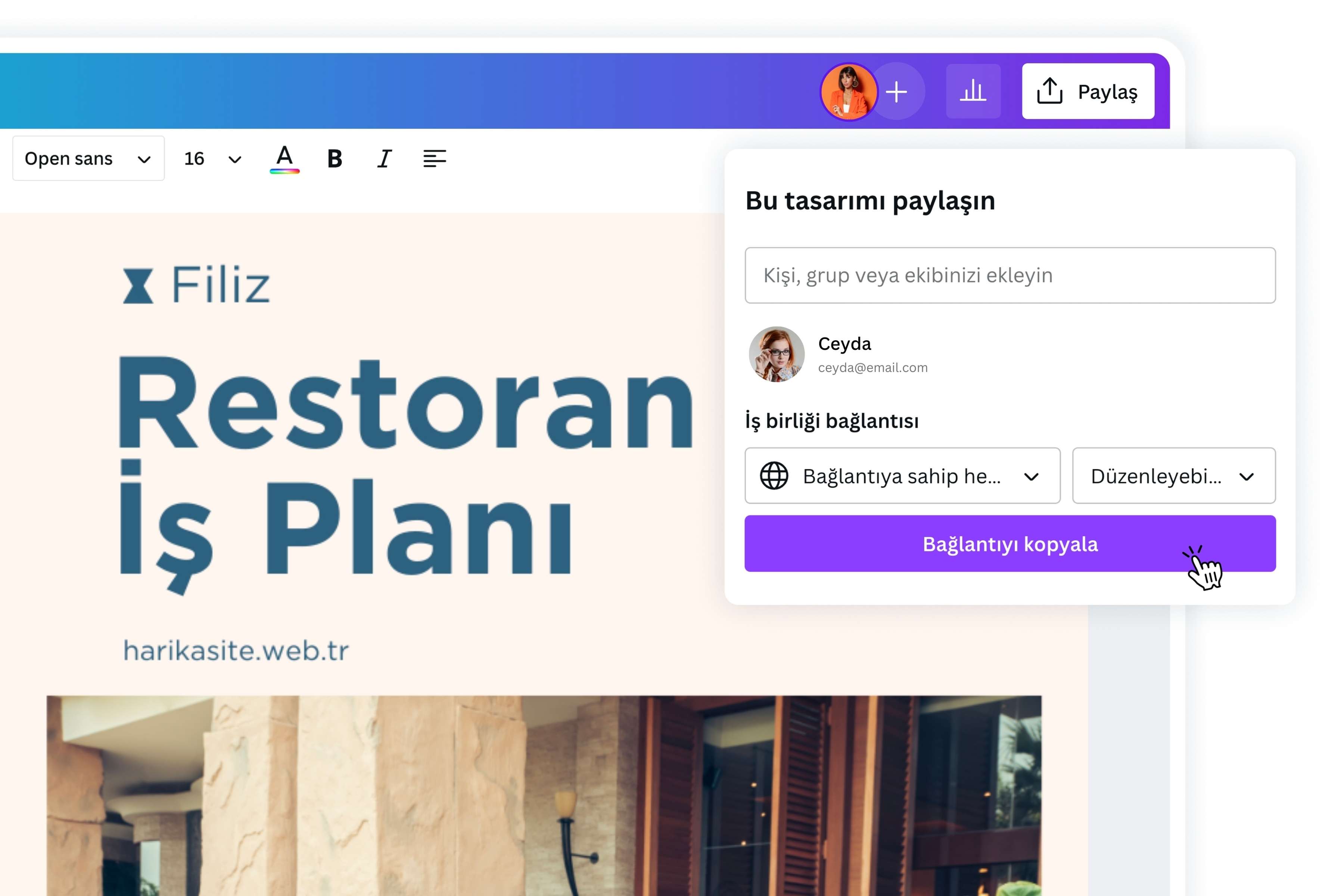 Word PDF Çevirme - Canva