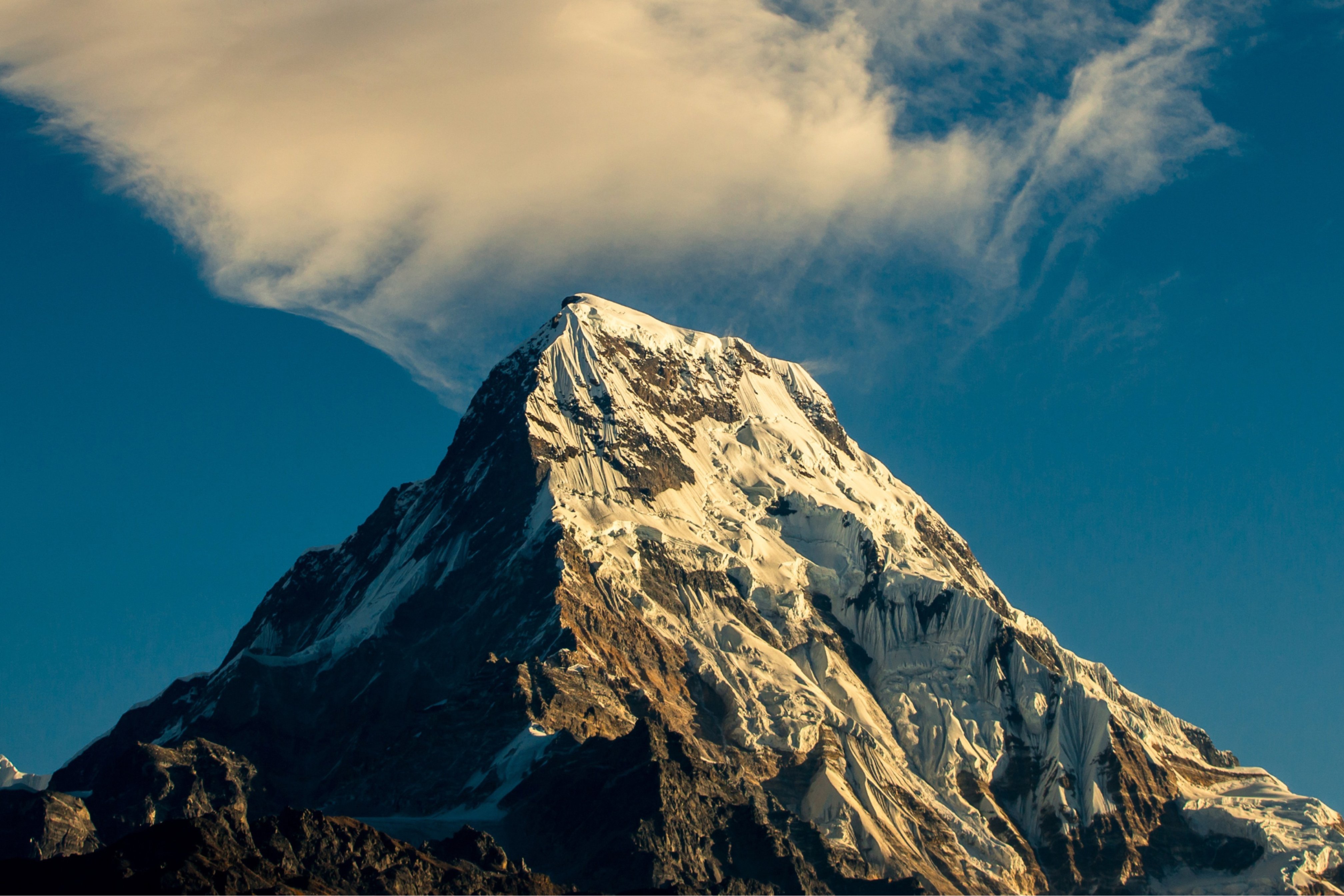 Before converting the photo into a cartoon