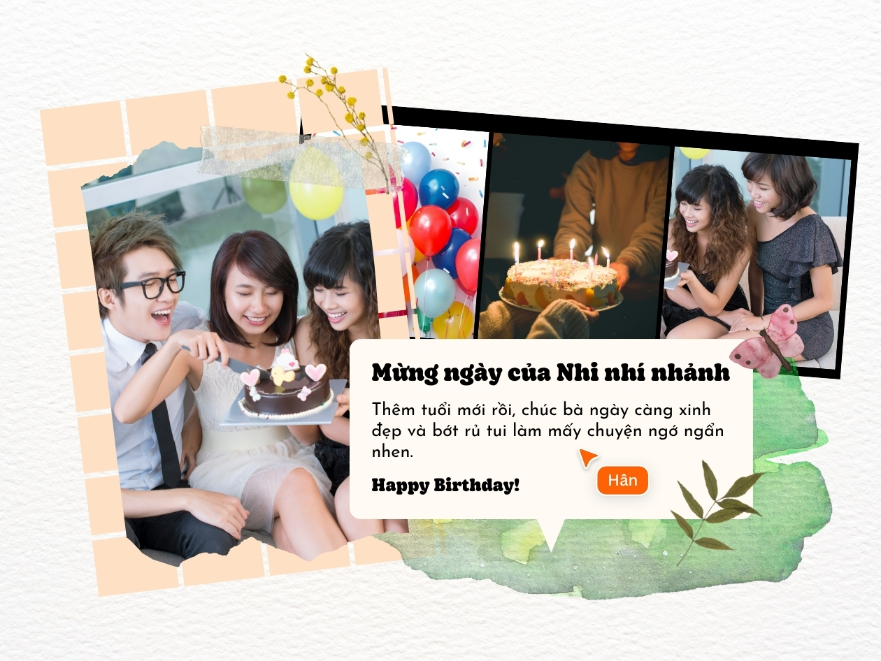 Lời chúc sinh nhật Lời chúc sinh nhật