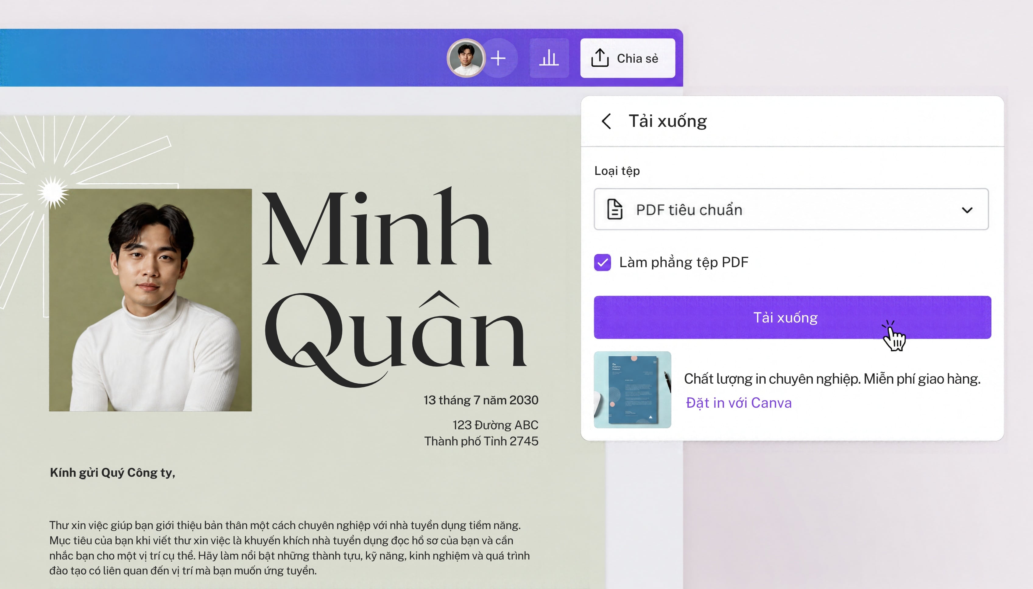 tạo file PDF online
