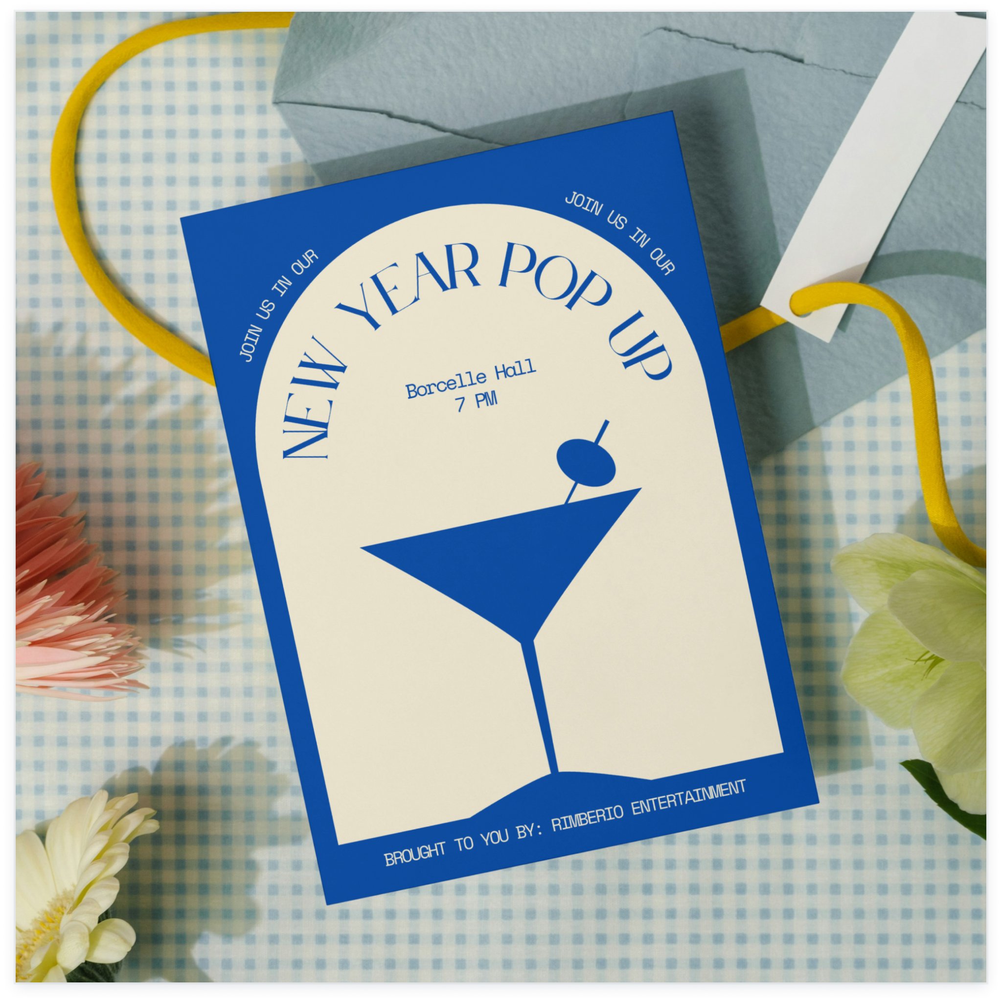 Davetiye Mockup - Hero Banner