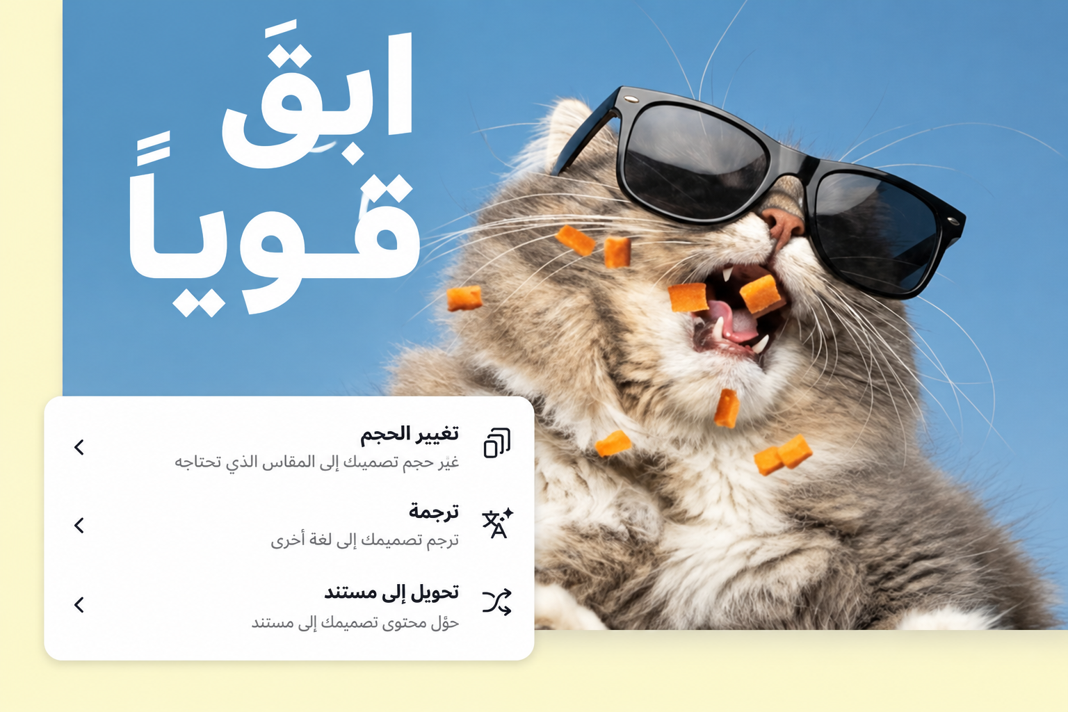حوّل الصور إلى محتوى قابل للمشاركة حوّل الصور إلى محتوى قابل للمشاركة