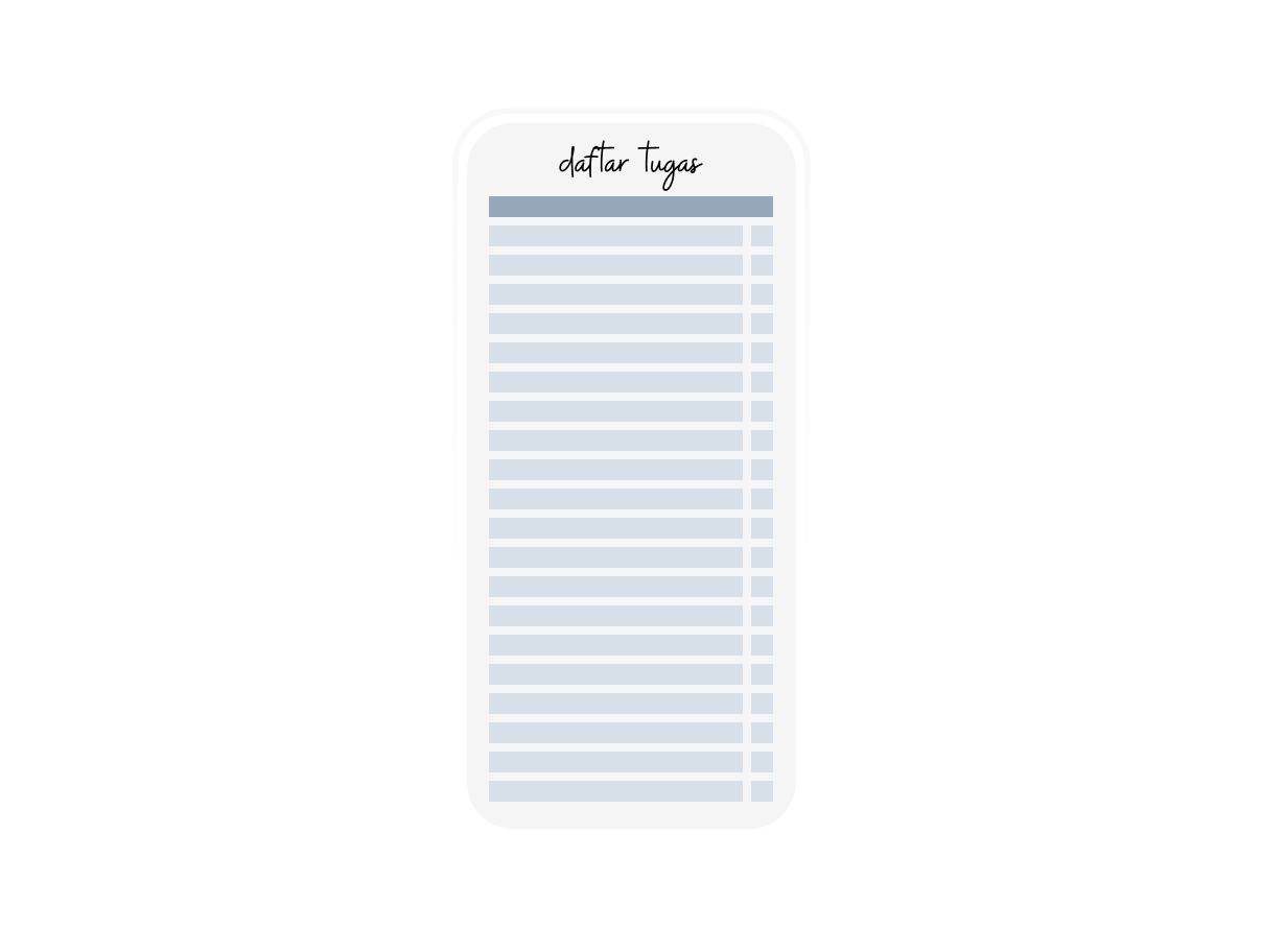 Daftar Tugas