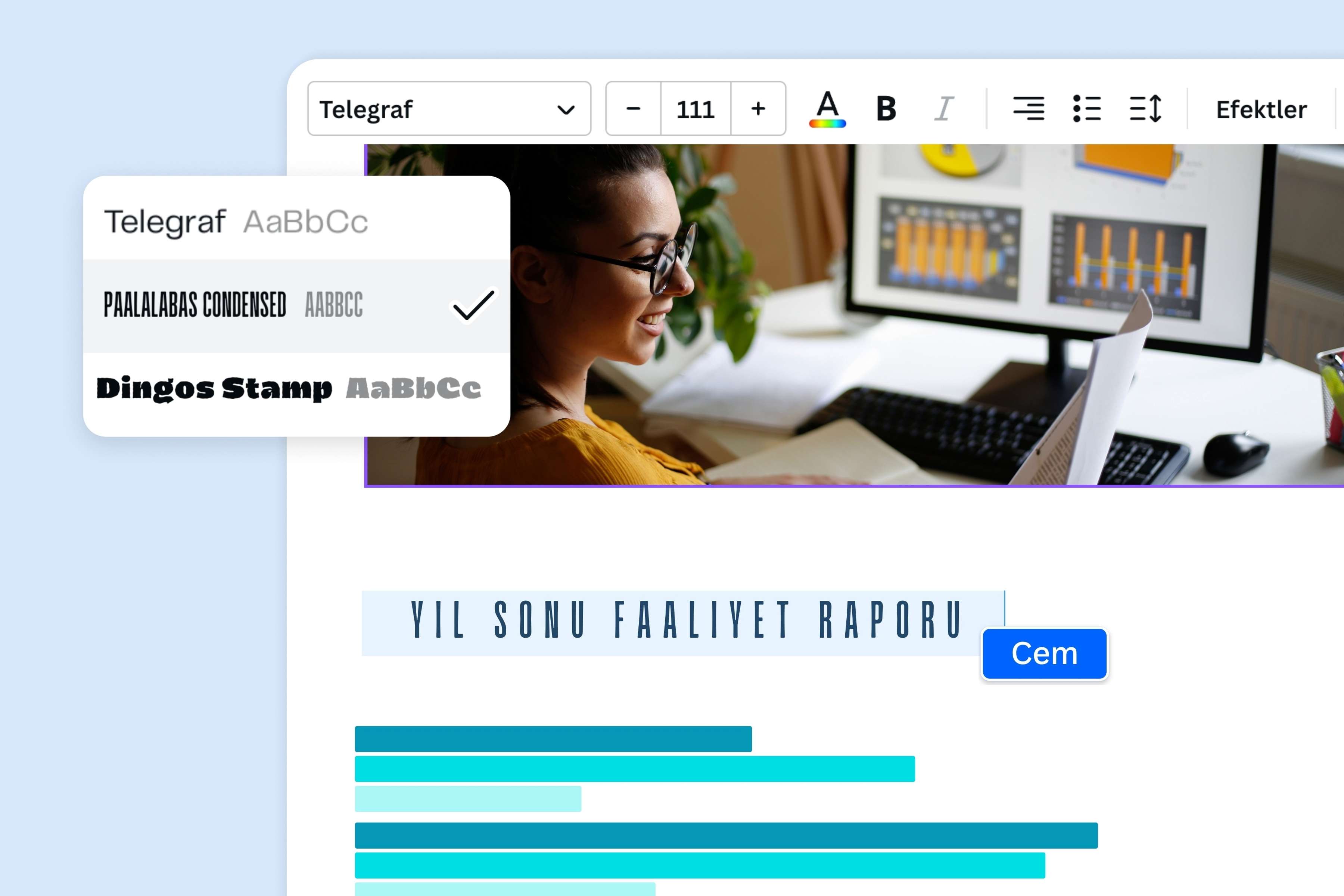 Word PDF dönüştürme - Canva