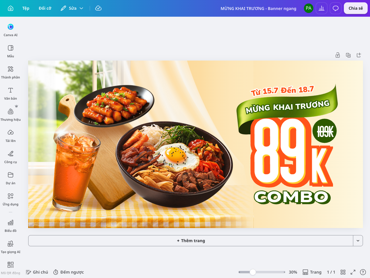 Thiết kế banner với Canva Thiết kế banner với Canva