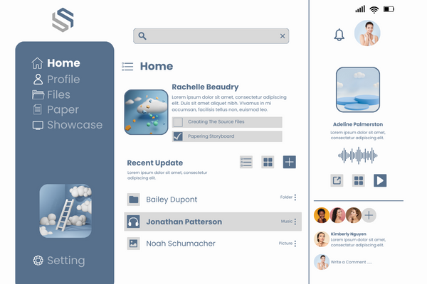 Plantillas para prototipos de tablet