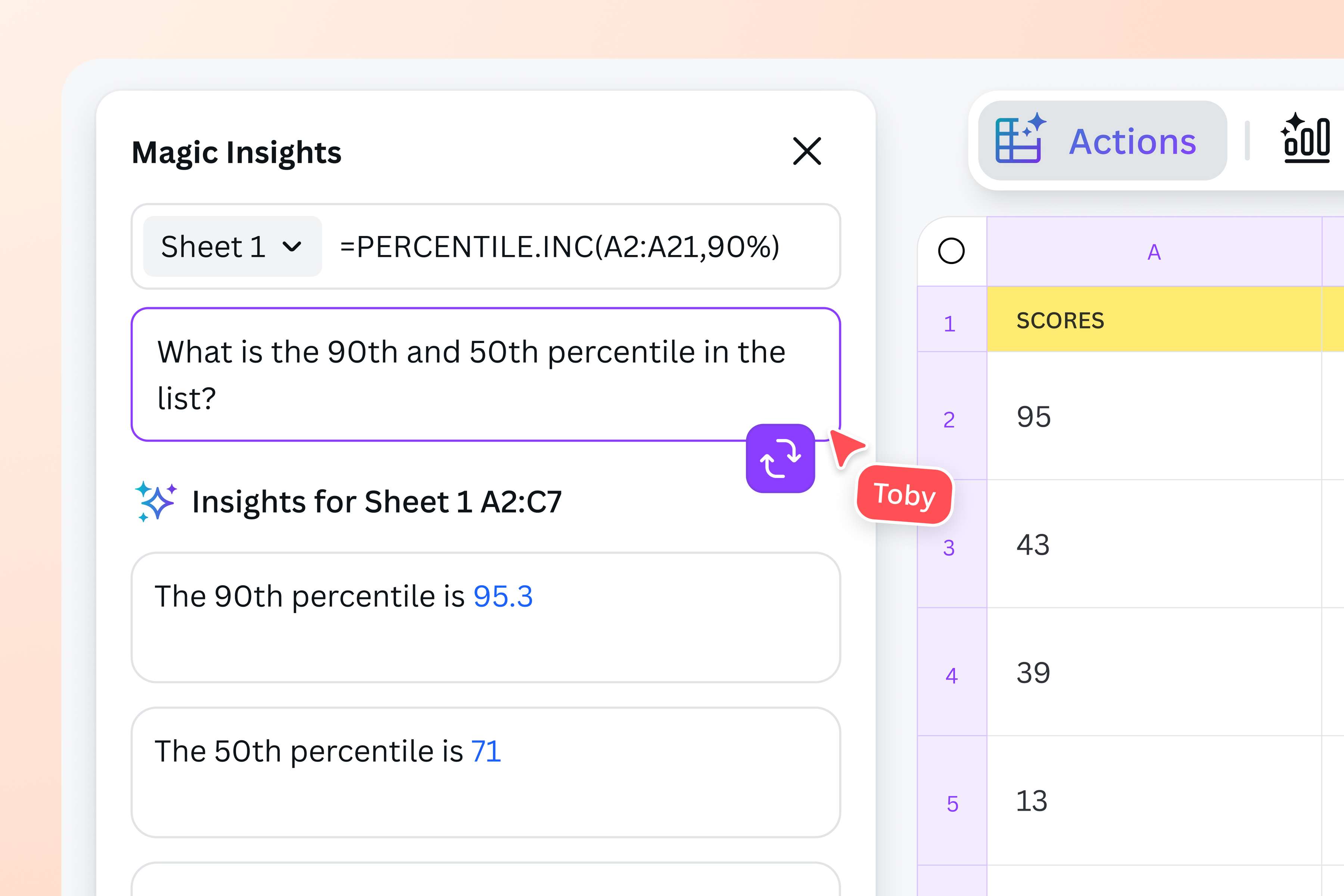 Spruce up your spreadsheet