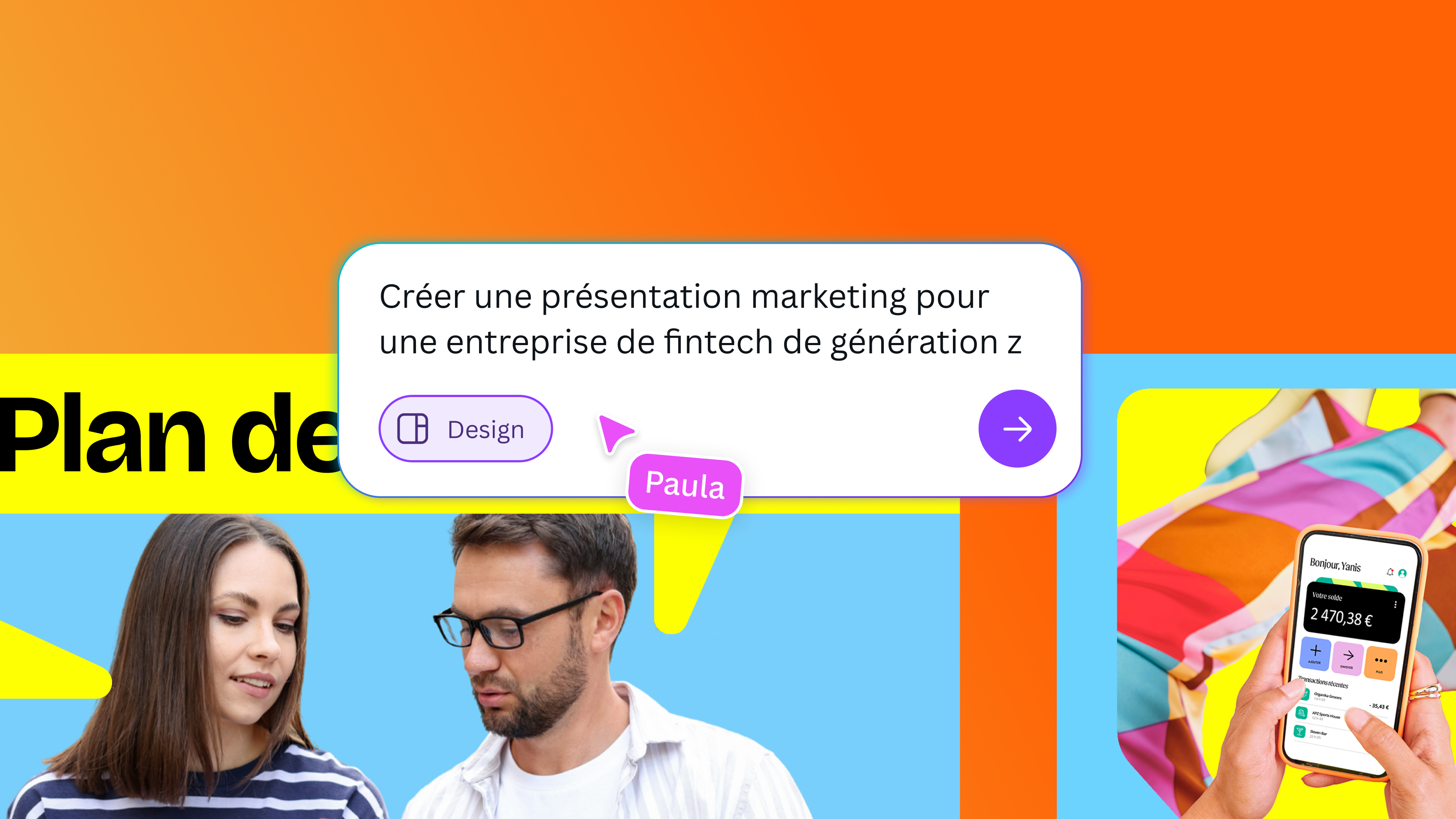 Des idées aux diapositives, grâce à l’IA Canva