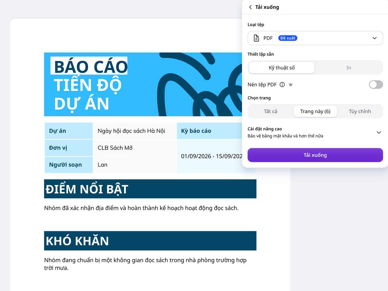 Chọn trang tài liệu đã dịch để tải xuống dưới dạng PDF