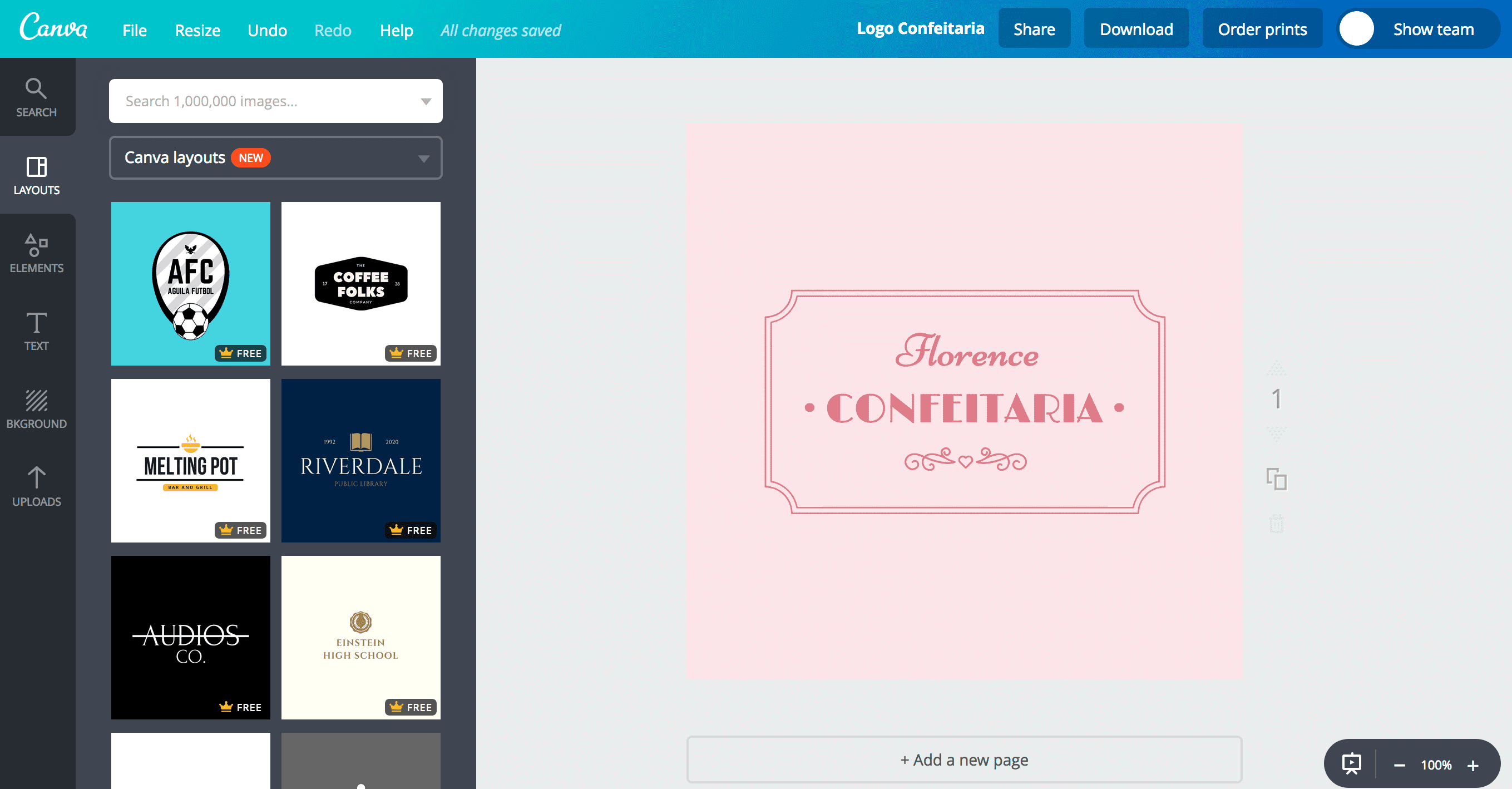 Outros designs do Canva