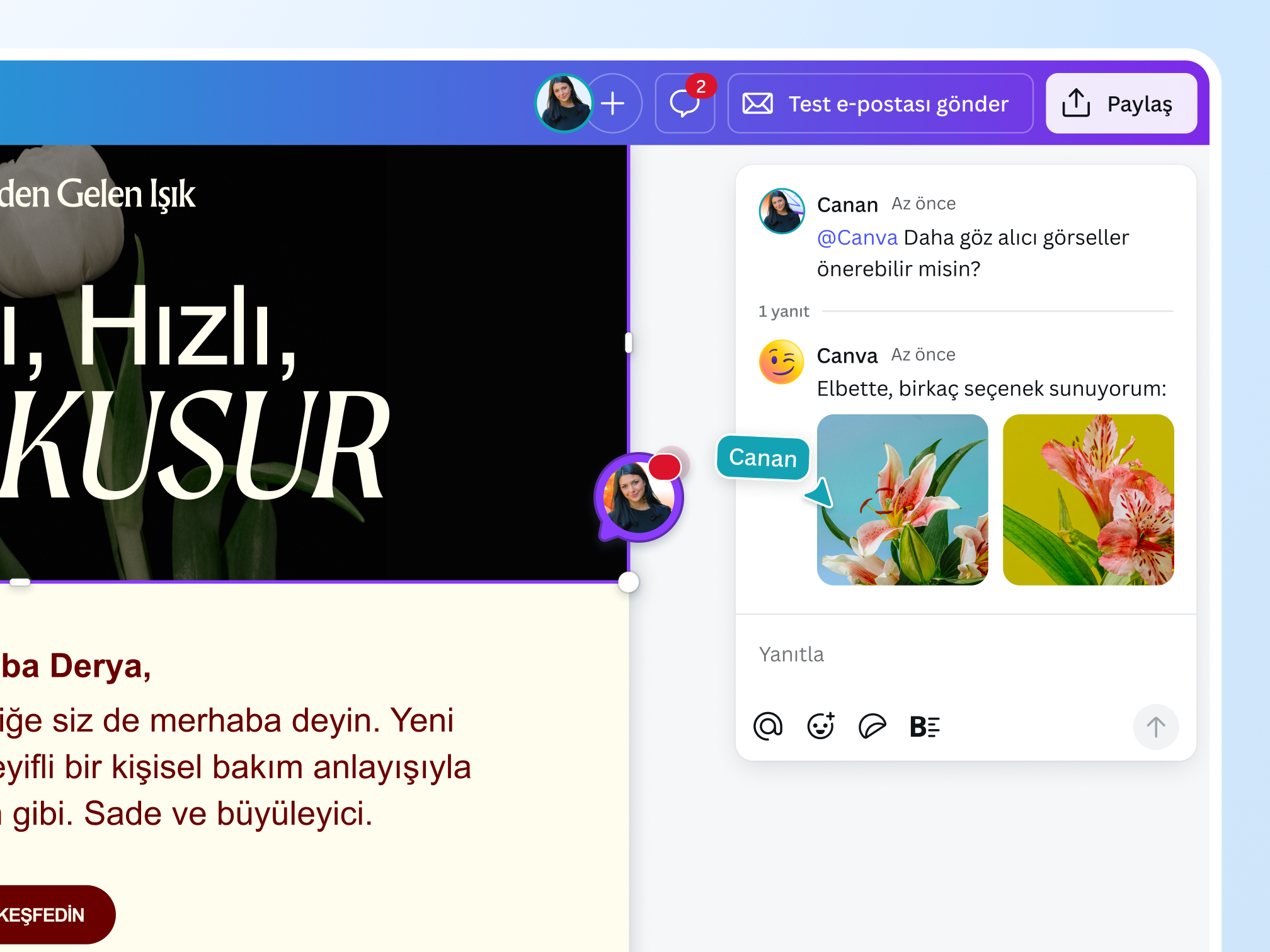 E-posta tasarım aracı: Ücretsiz harika e-postalar tasarlayın | Canva