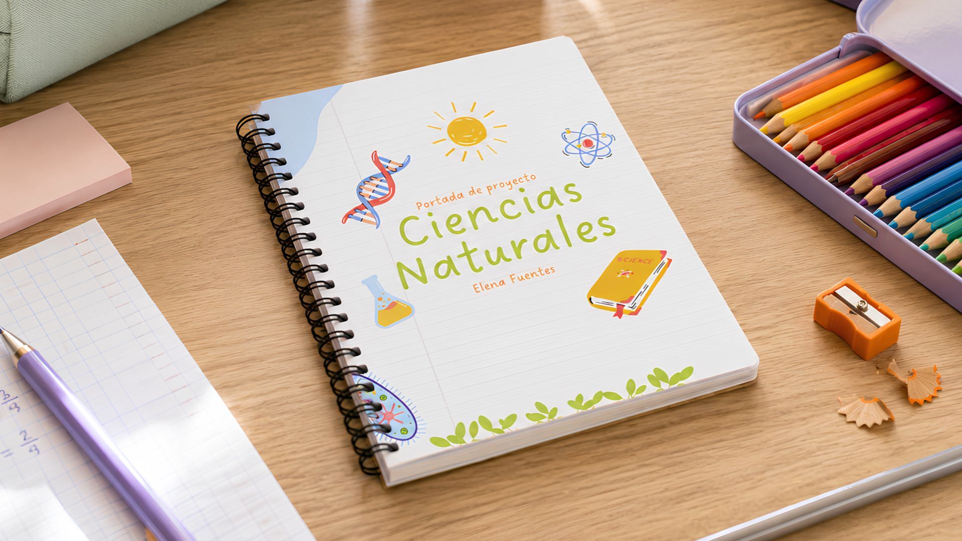 Portada de cuaderno Portada de cuaderno