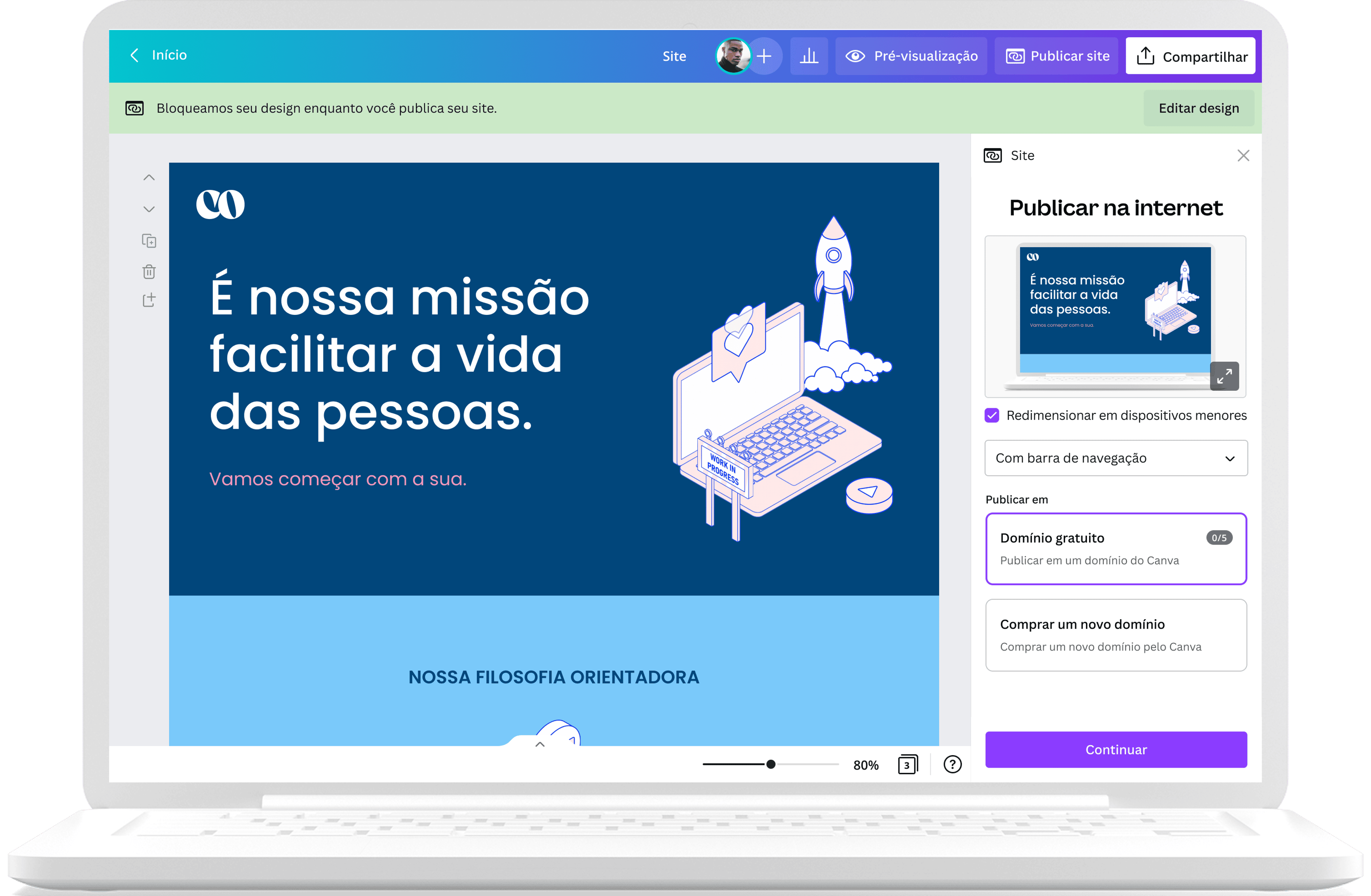  Como criar seu site no Canva