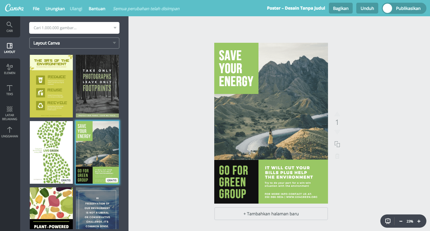 Poster Lingkungan Hidup