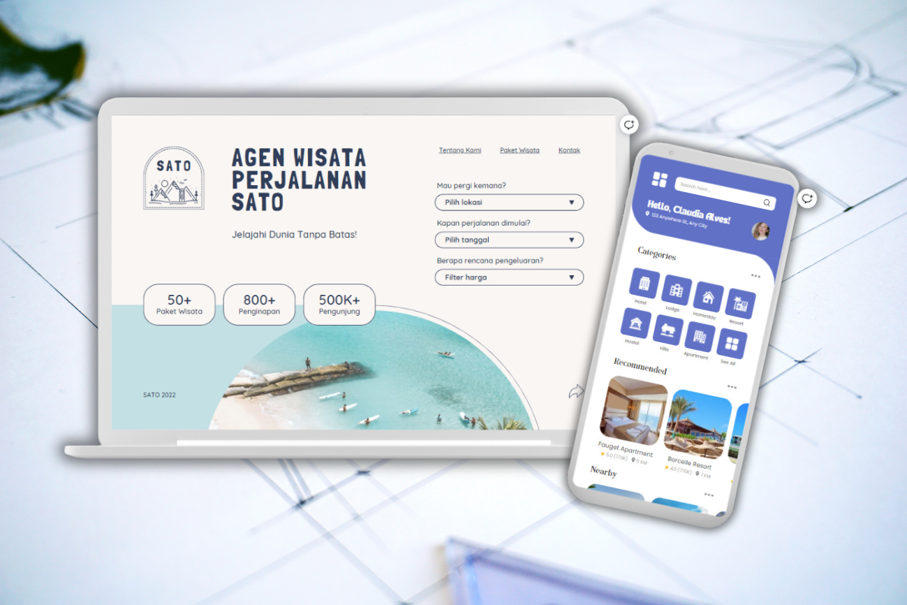membuat prototipe di Canva