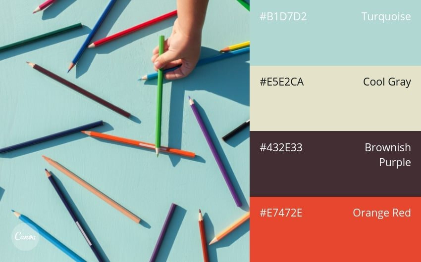 100 color combination ideas and examples | Canva