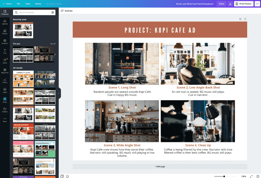 Free Storyboard Creator - Easily Make Storyboards Online | Canva