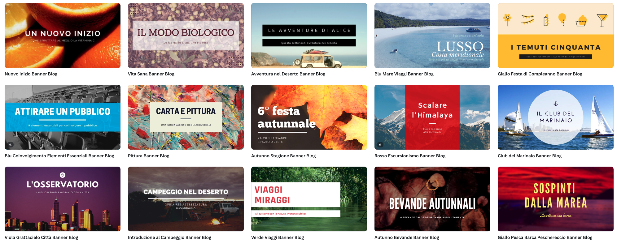 Creare banner online