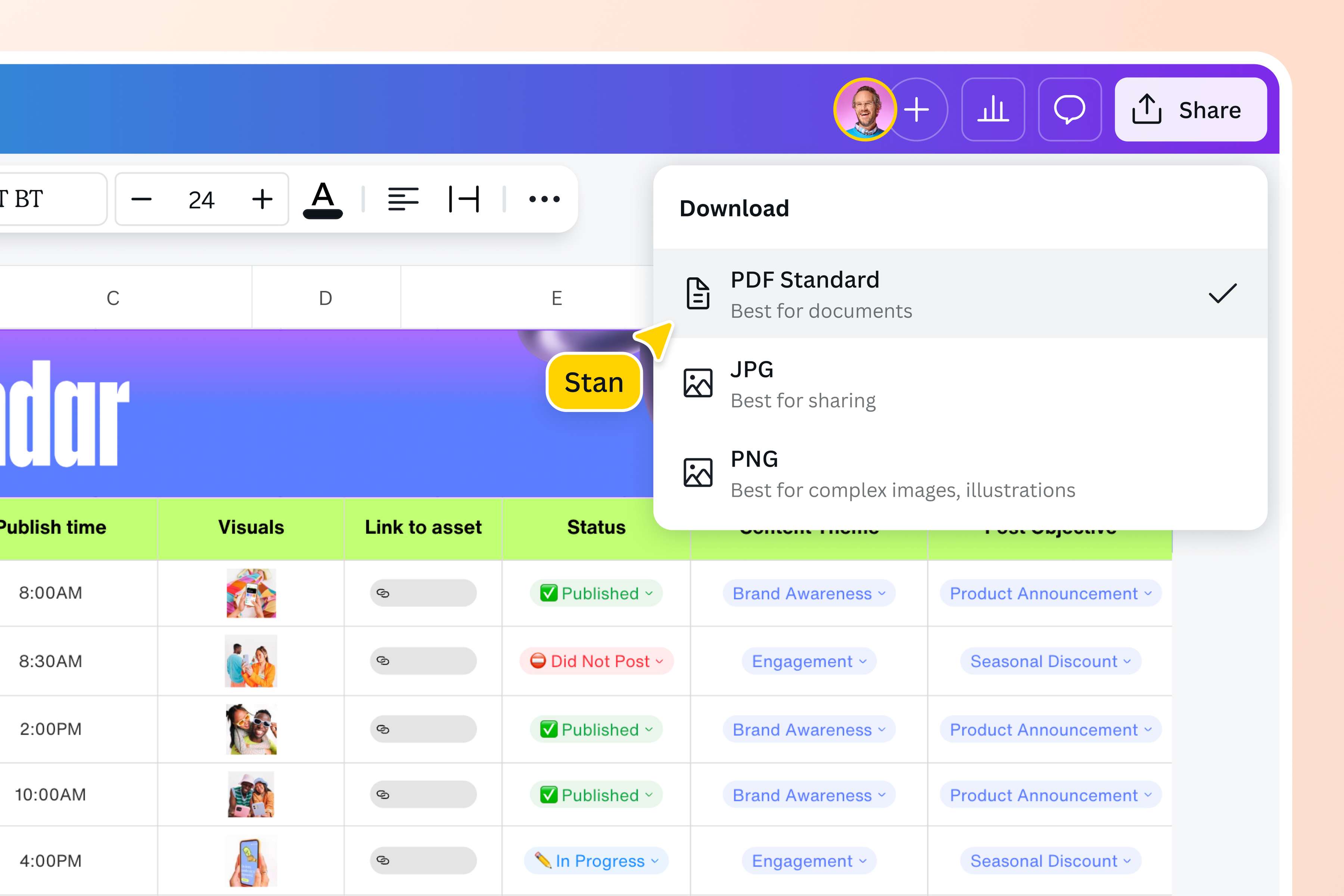Instantly transform your XLSX file to a PDF 