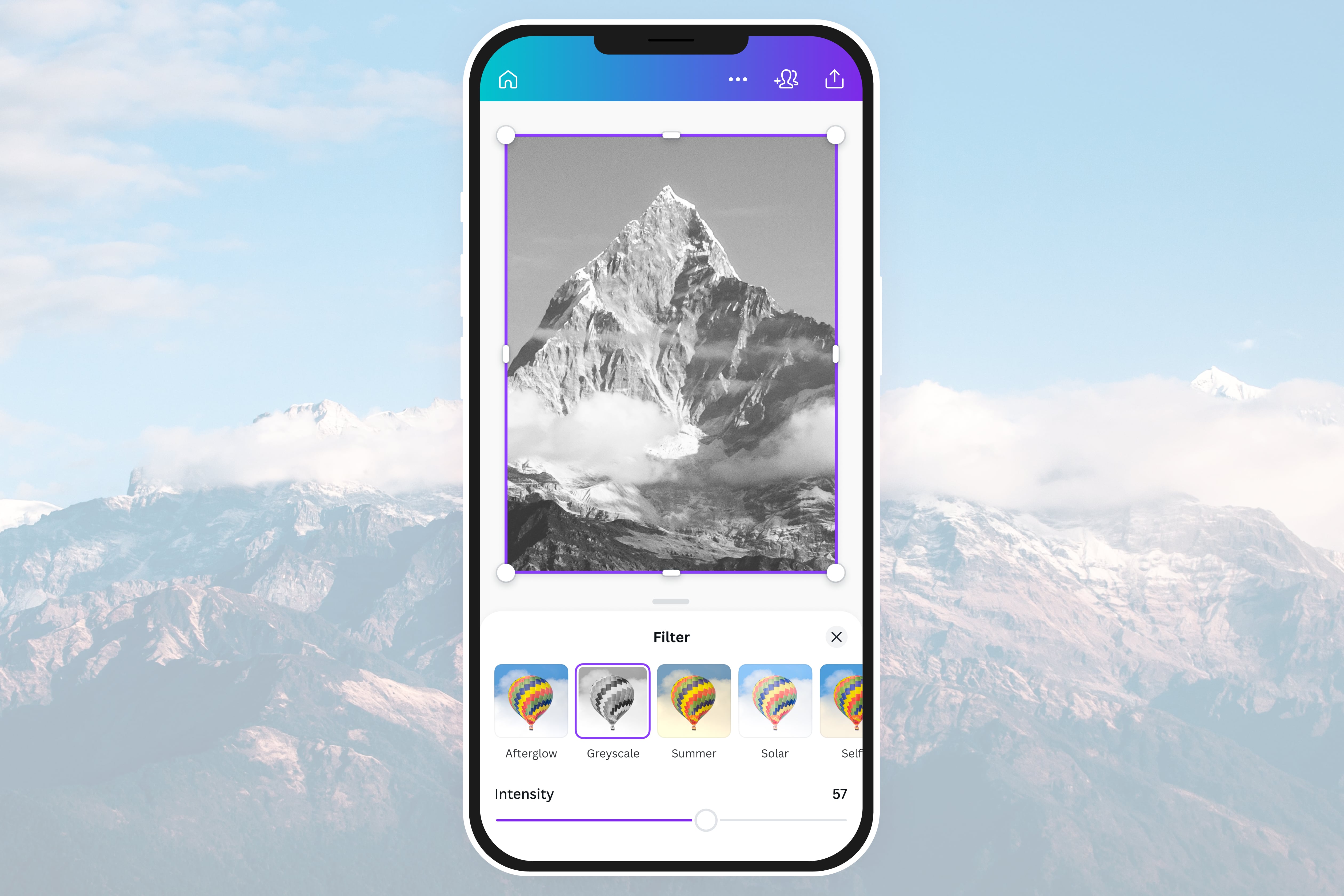 Customize your photo overlay