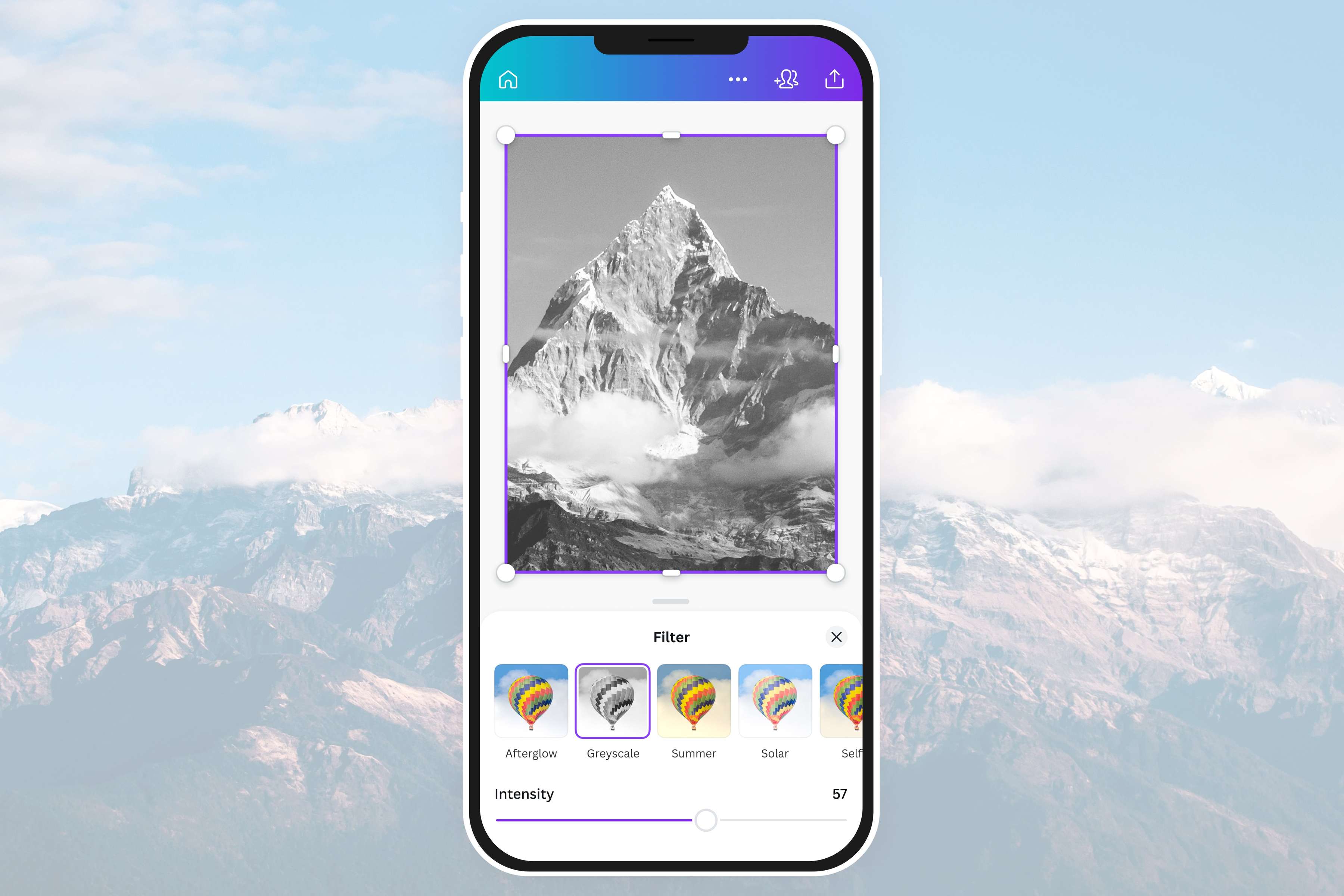 Customize your photo overlay