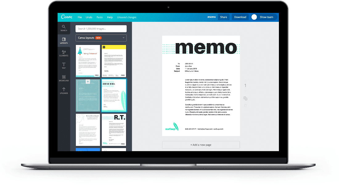 memo memo