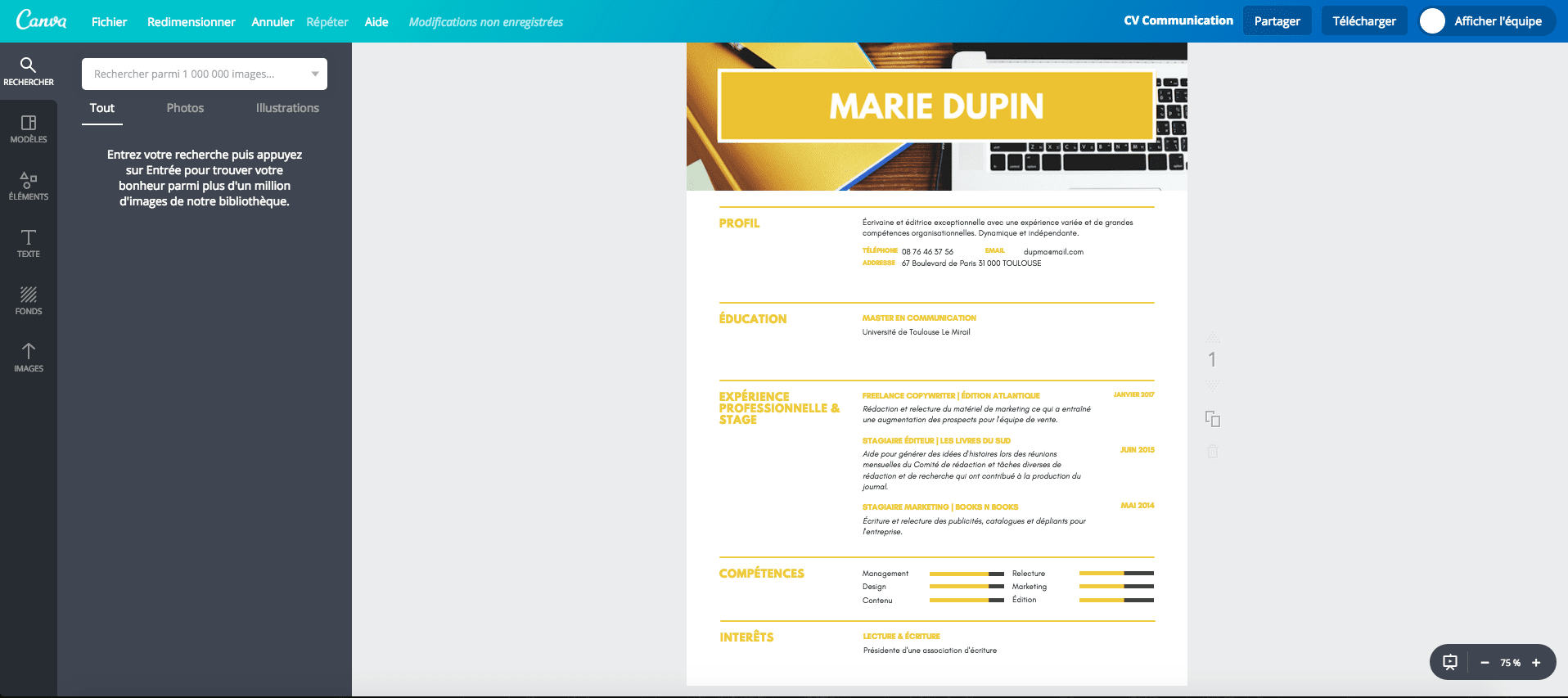 CV communication CV communication