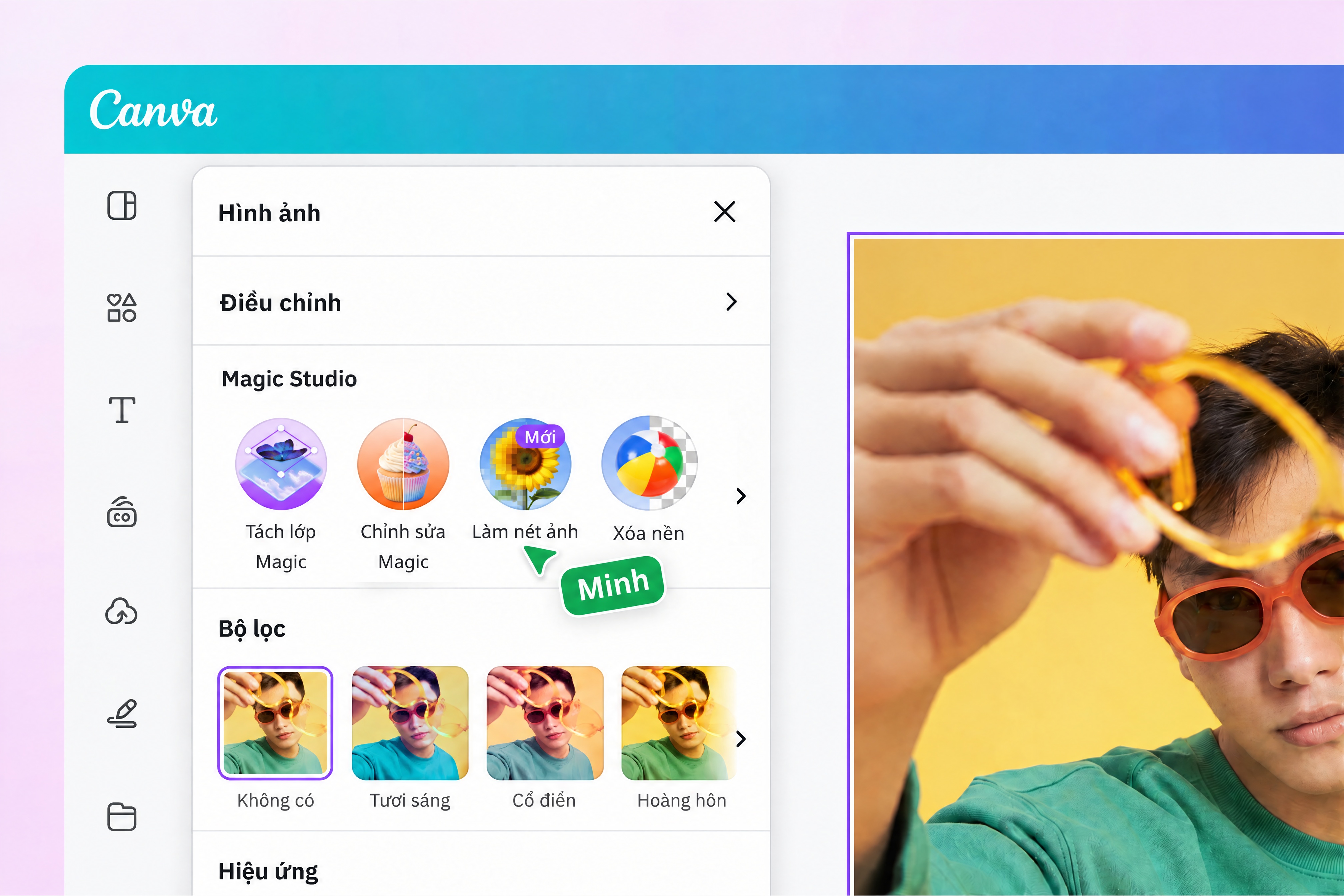 Nâng cao chất lượng ảnh đen trắng và hoàn thiện thiết kế ngay trong Canva Nâng cao chất lượng ảnh đen trắng và hoàn thiện thiết kế ngay trong Canva