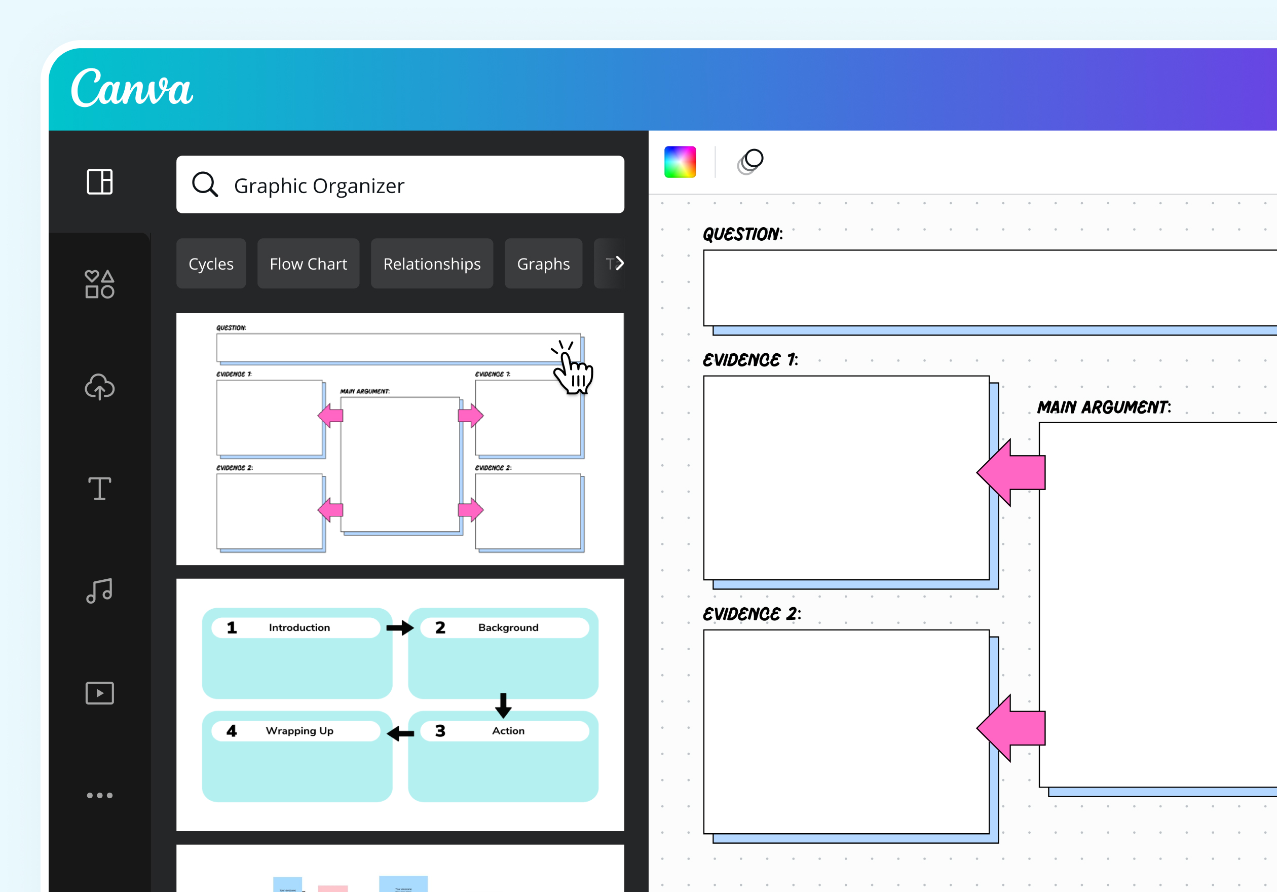 Free Graphic Organizer Maker Online (Free Examples) | Canva