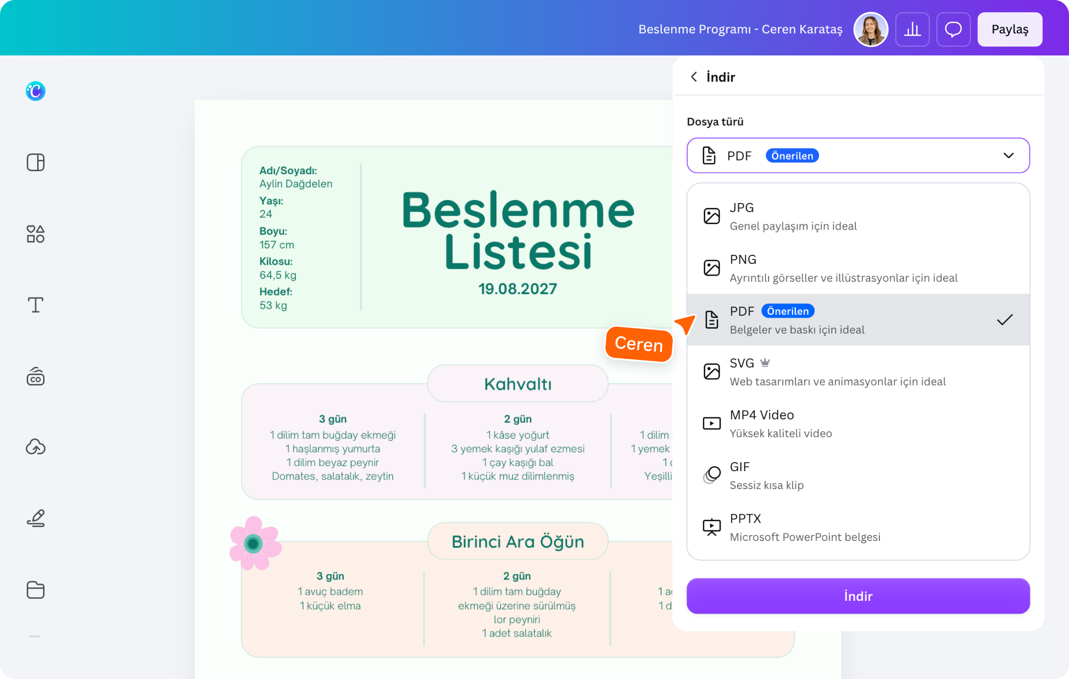 PDF ayırma - Canva PDF ayırma - Canva