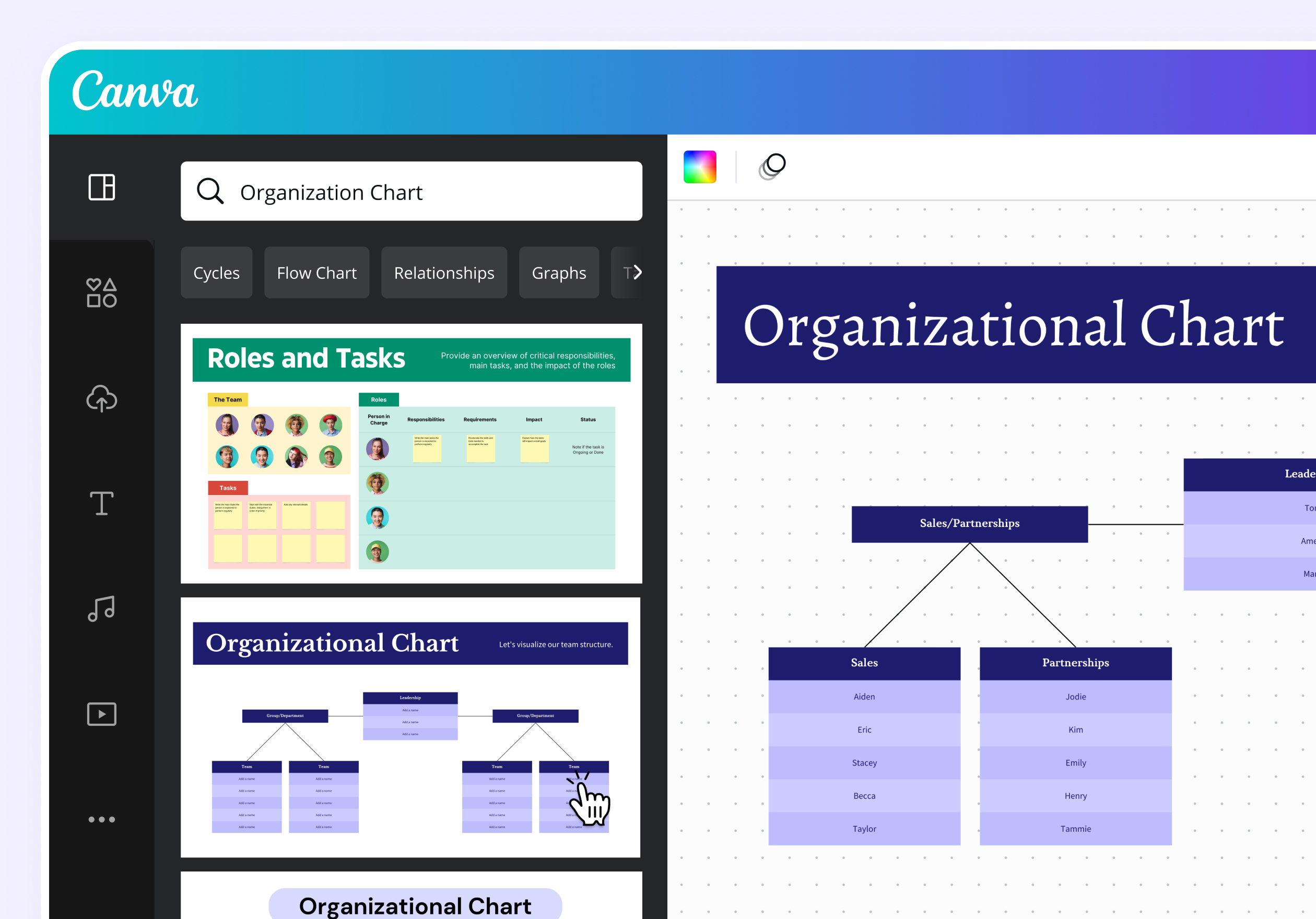 Graphs - Organization Charts Promo Showcase 1