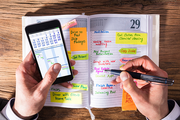How to create an effective schedule