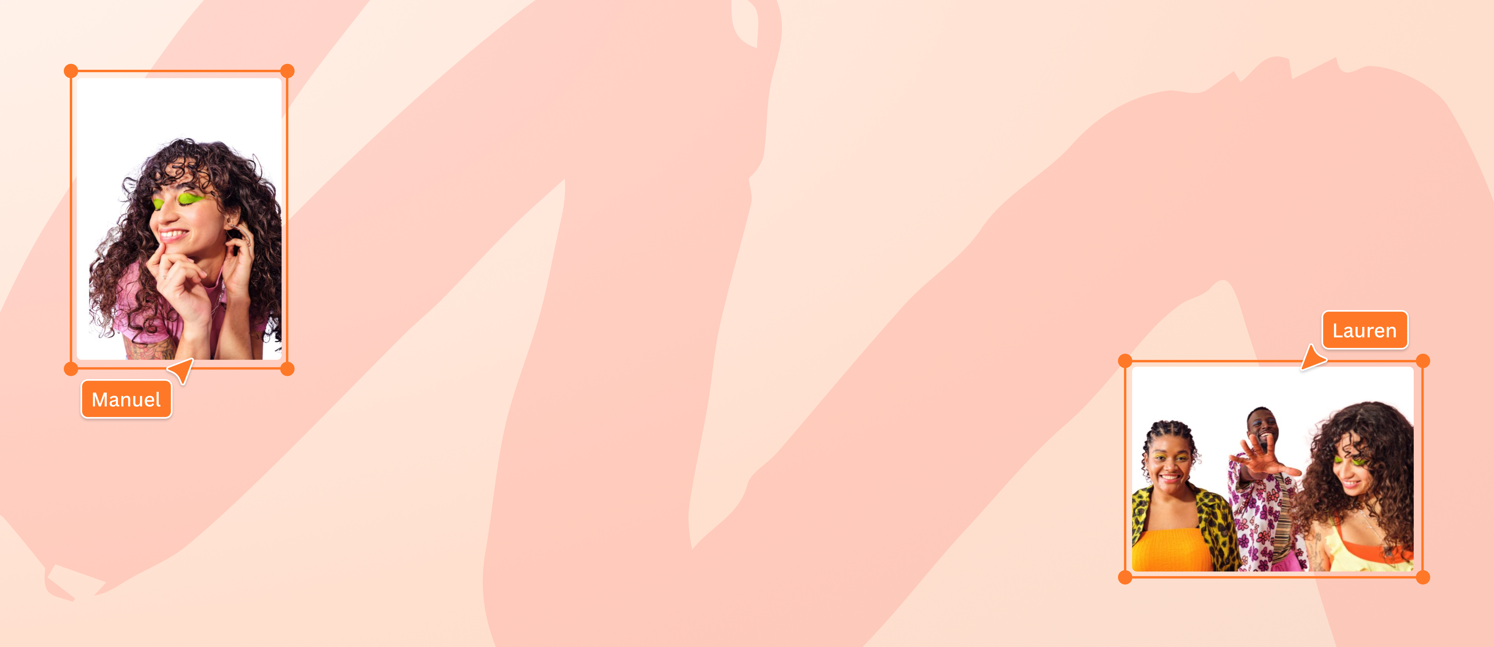 White Background Banner