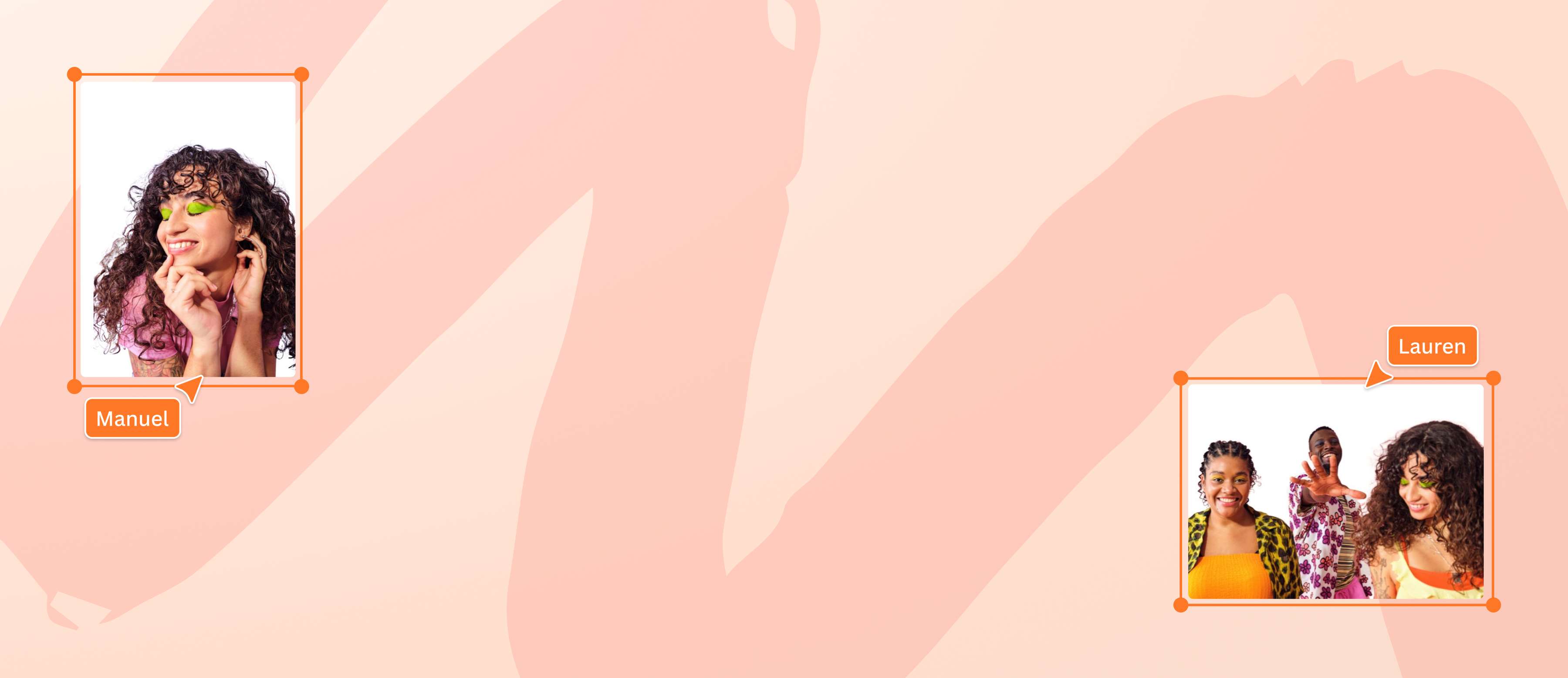 White Background Banner