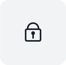 Proteção por senha para maior privacidade